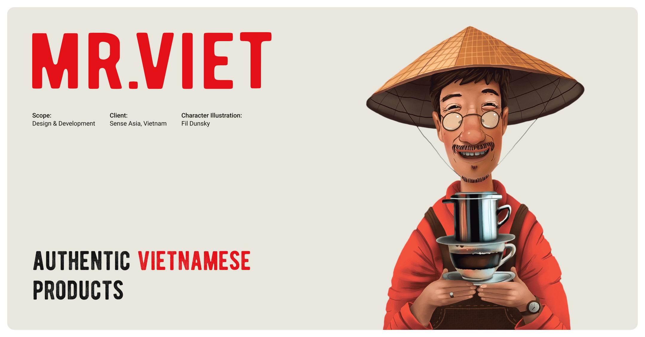Mr Viet: Website design and development — Изображение №1 — Интерфейсы, Иллюстрация на Dprofile