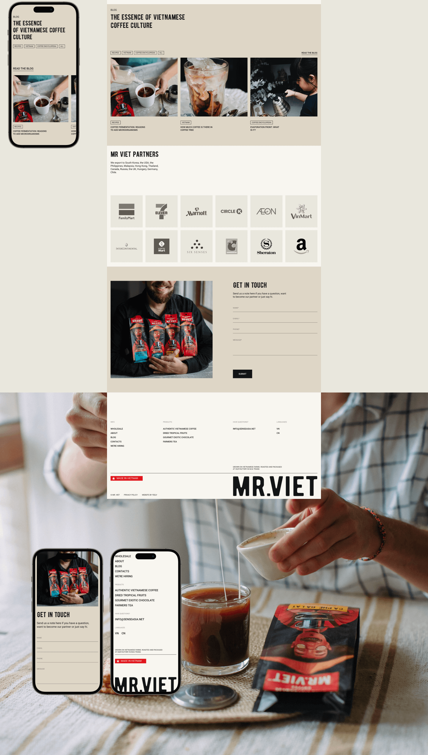 Mr Viet: Website design and development — Изображение №3 — Интерфейсы, Иллюстрация на Dprofile
