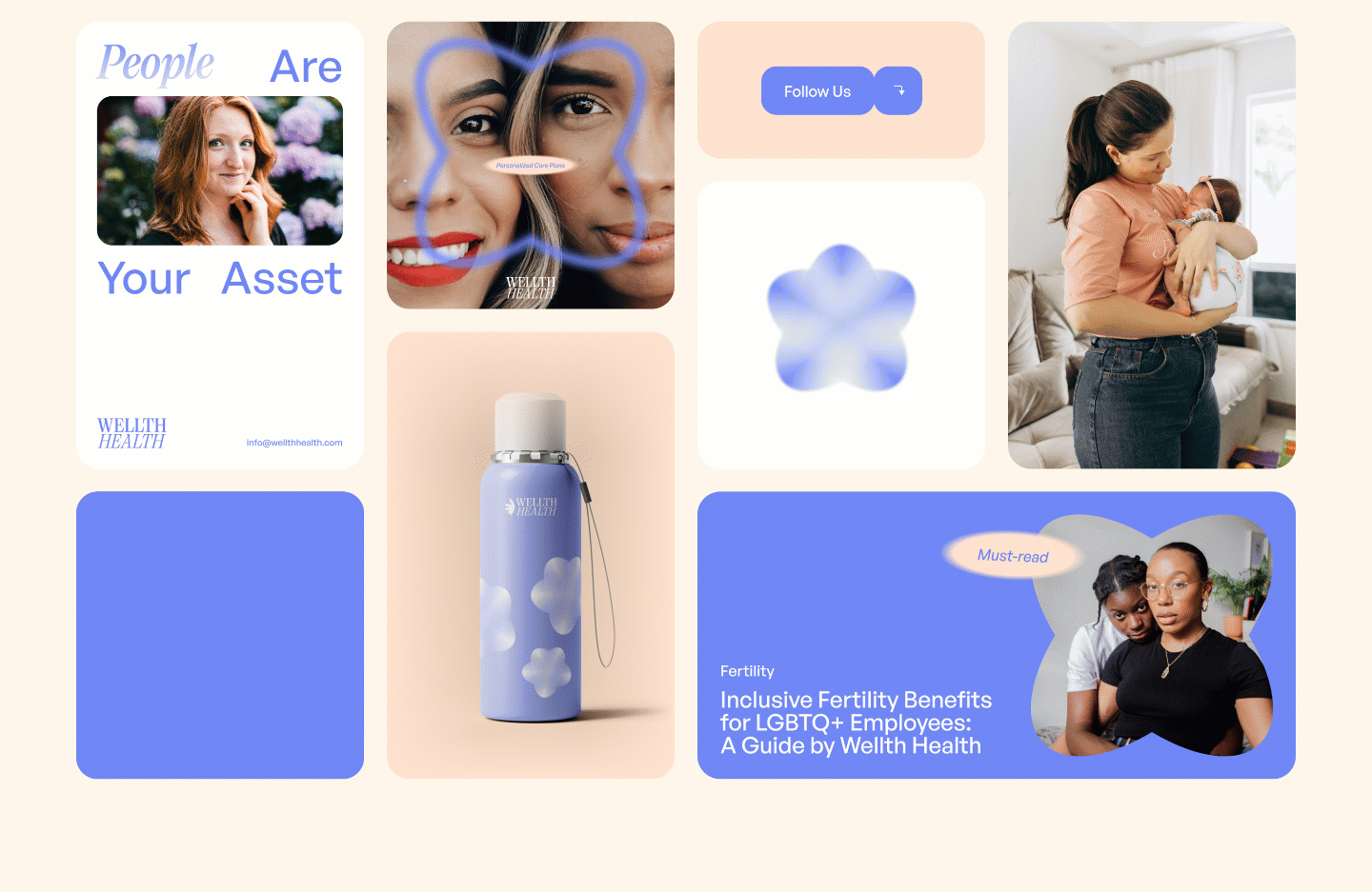 Wellth Health: Visual Identity & Website — Изображение №2 — Брендинг на Dprofile