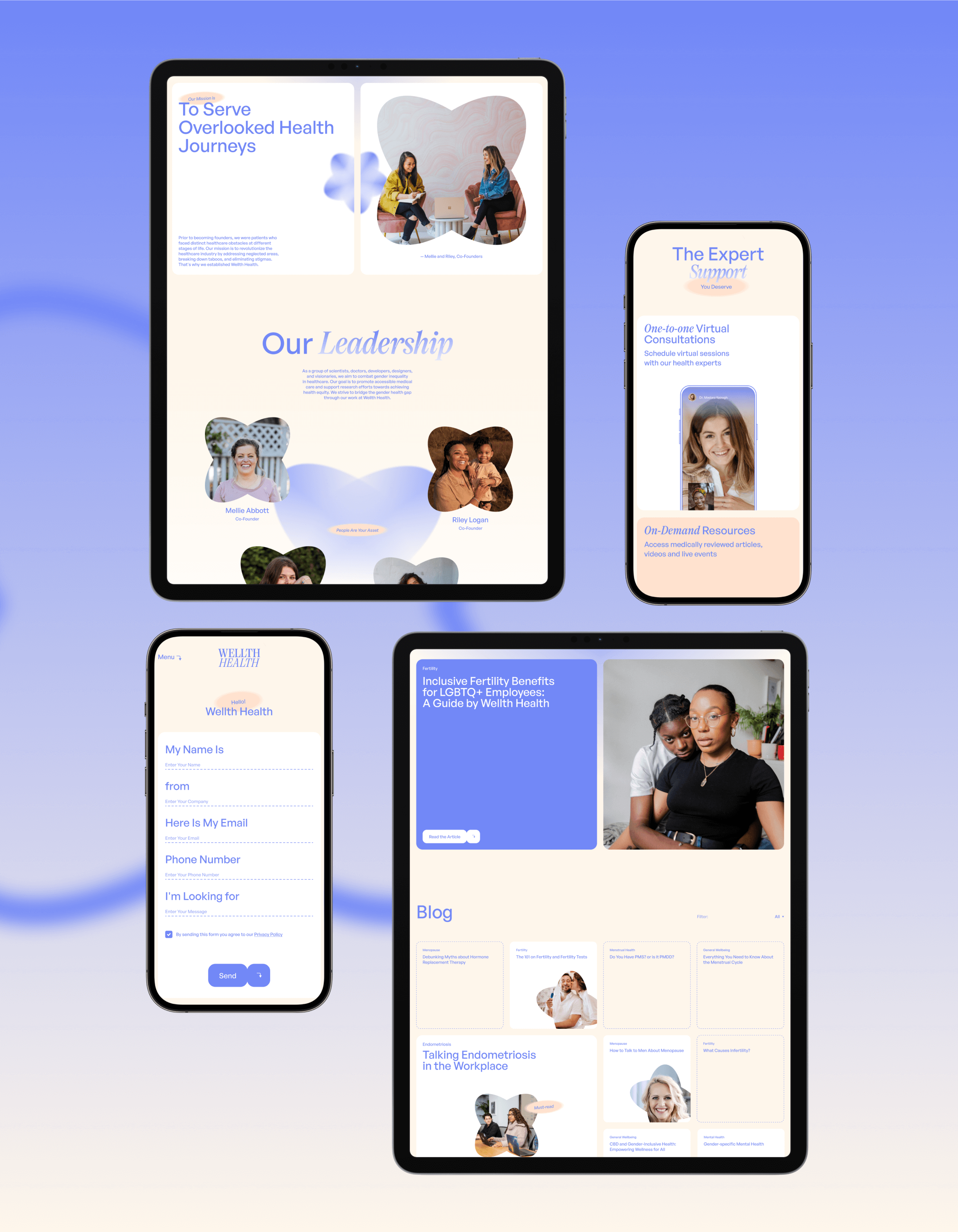Wellth Health: Visual Identity & Website — Изображение №15 — Брендинг на Dprofile
