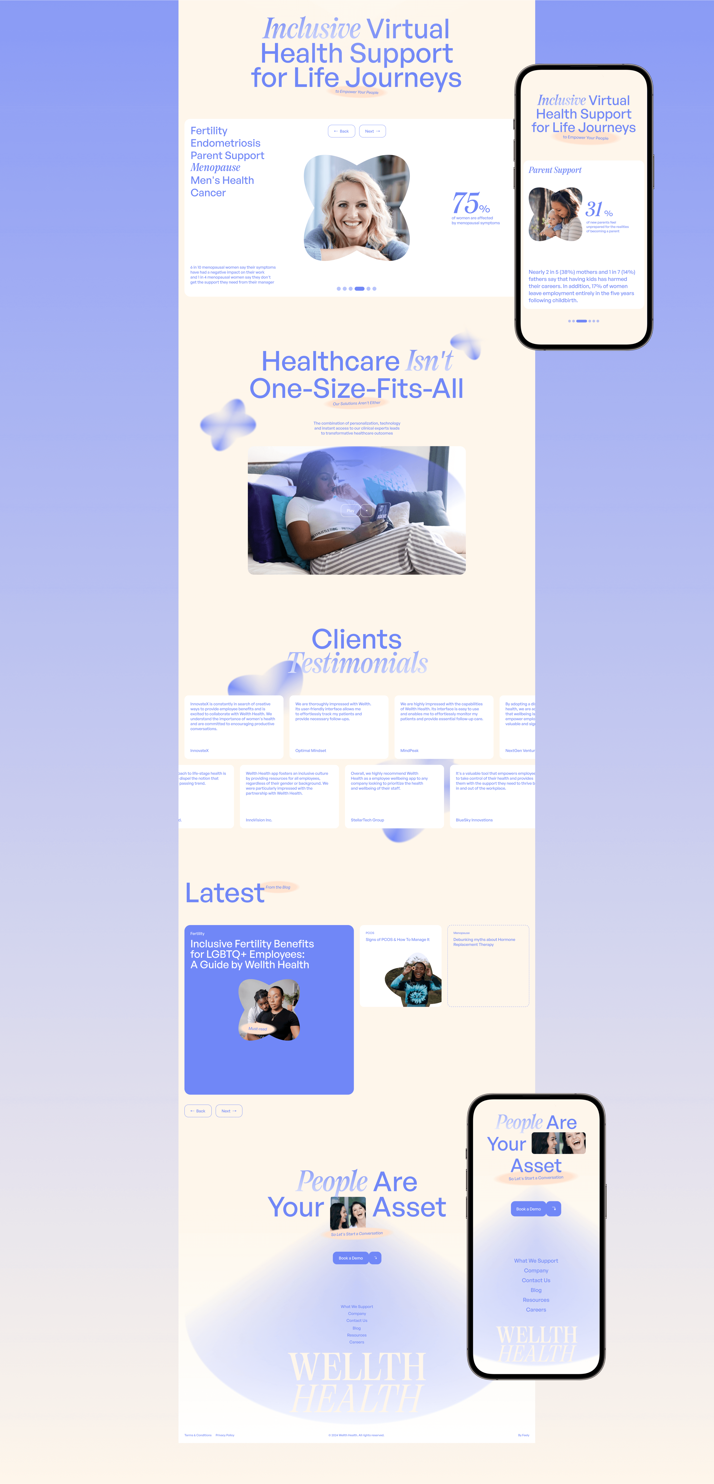 Wellth Health: Visual Identity & Website — Изображение №7 — Брендинг на Dprofile
