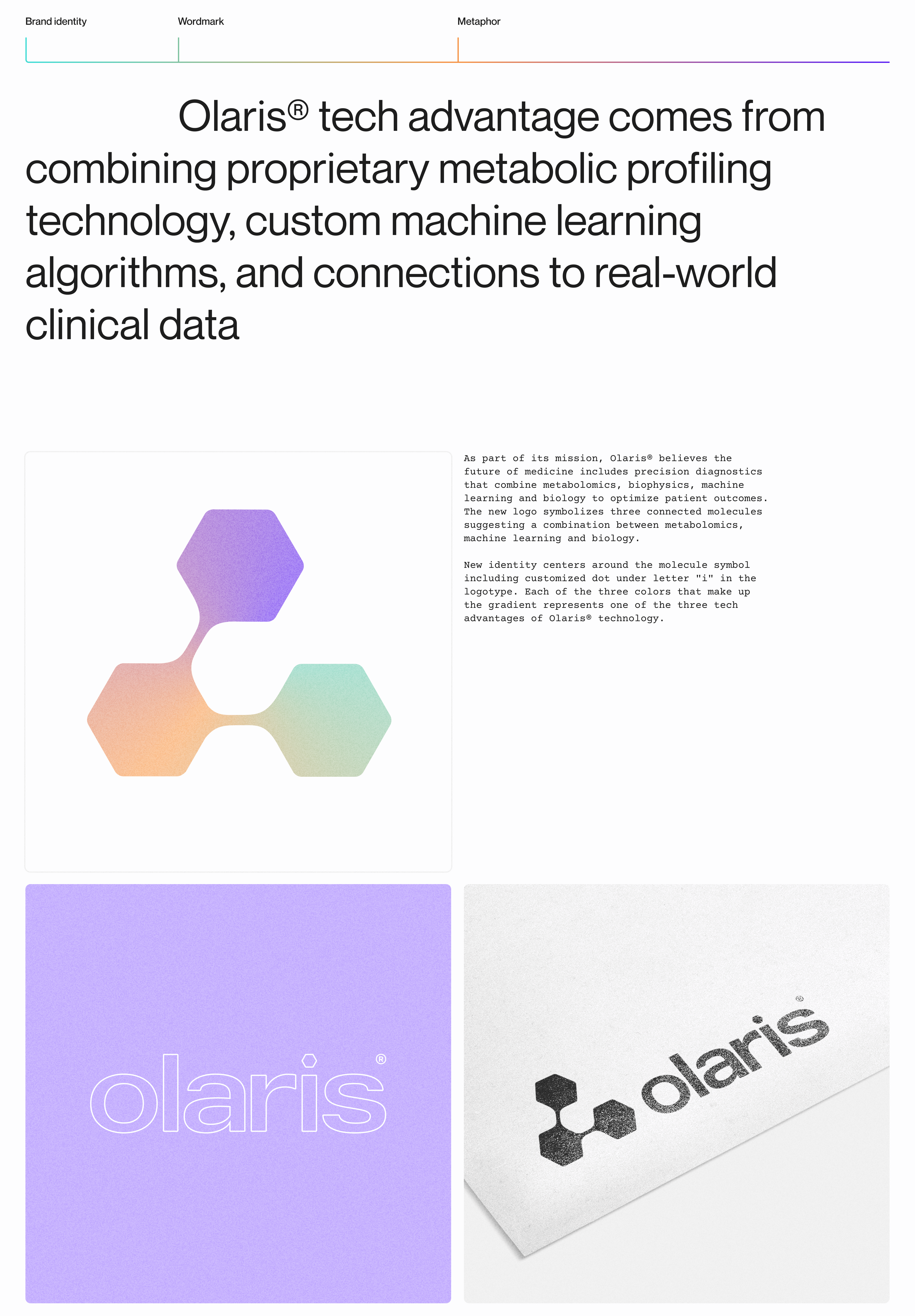 Olaris: Branding & Website redesign — Изображение №5 — Брендинг на Dprofile