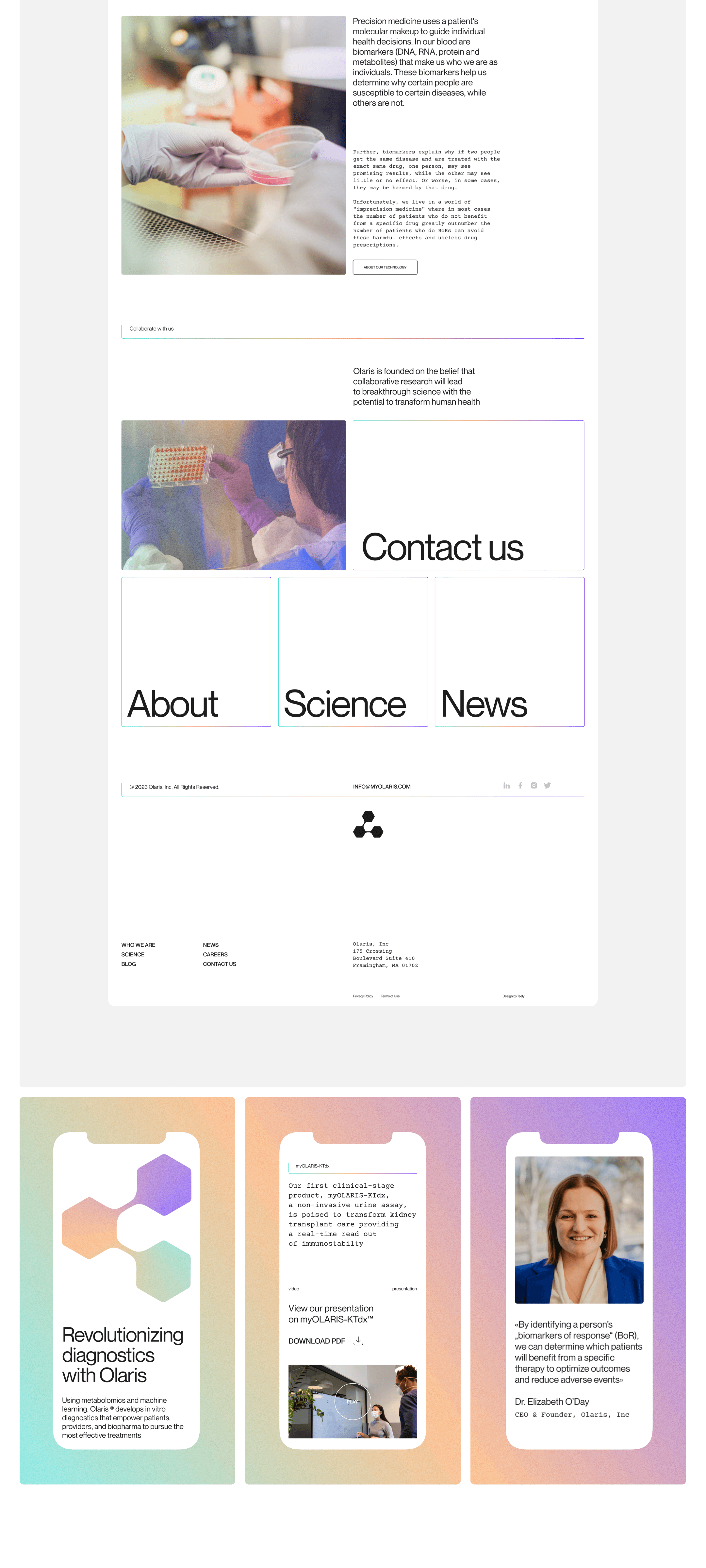 Olaris: Branding & Website redesign — Изображение №4 — Брендинг на Dprofile