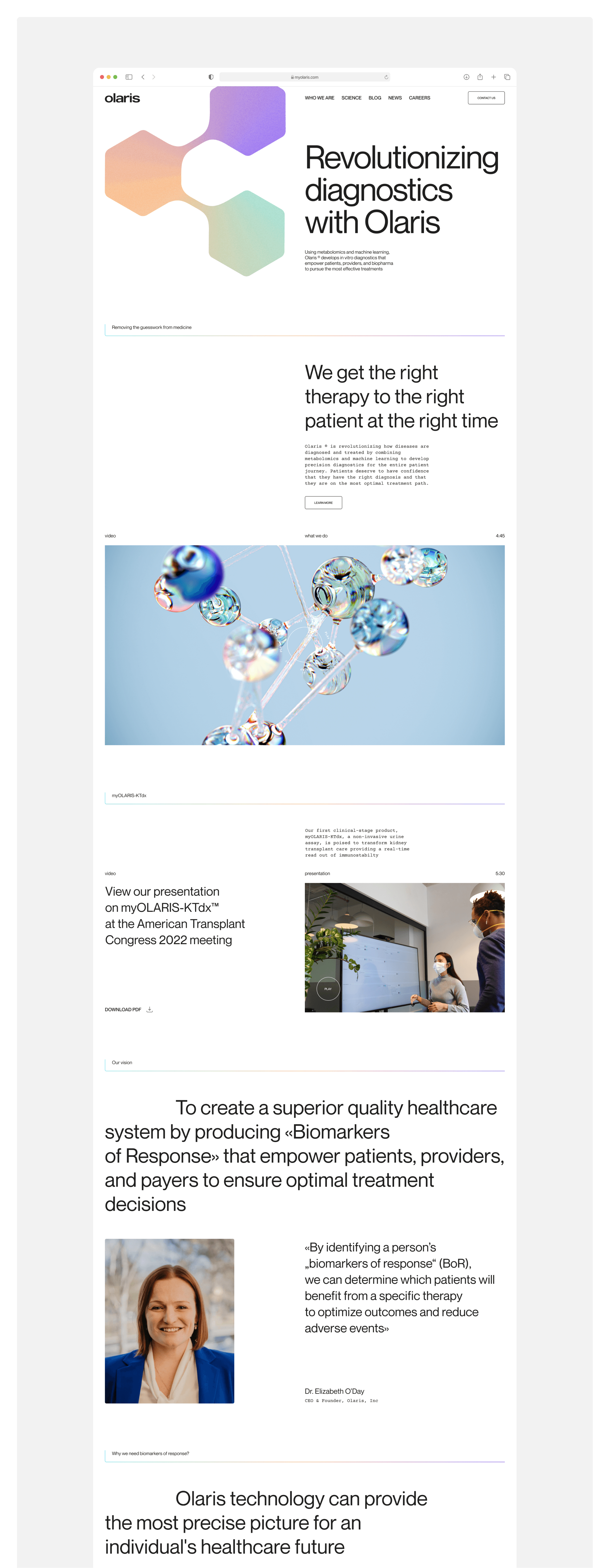 Olaris: Branding & Website redesign — Изображение №3 — Брендинг на Dprofile
