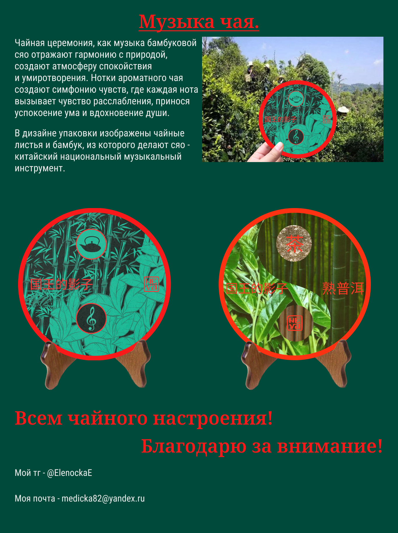Качаем дизайн чайного блина — Изображение №2 — Брендинг на Dprofile
