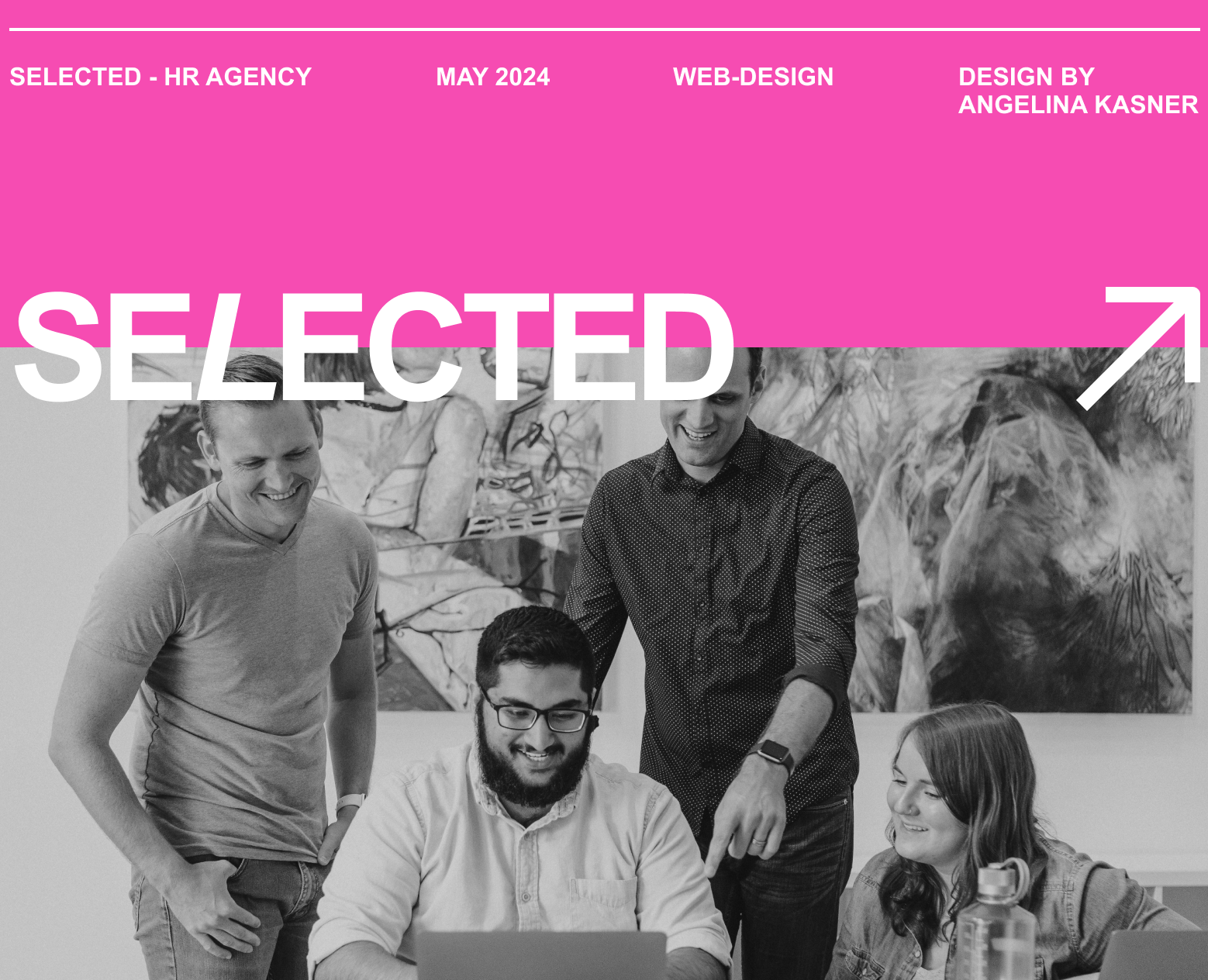 Web-site for HR agency — Интерфейсы на Dprofile