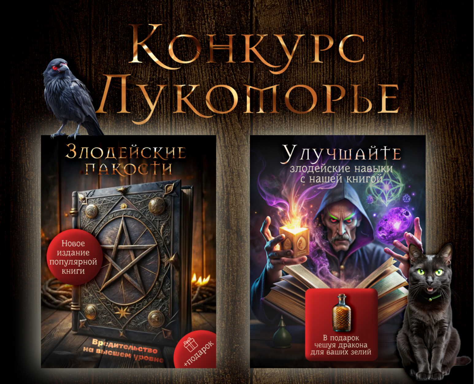 Конкурс Лукоморье- книга Злодейские пакости на Dprofile