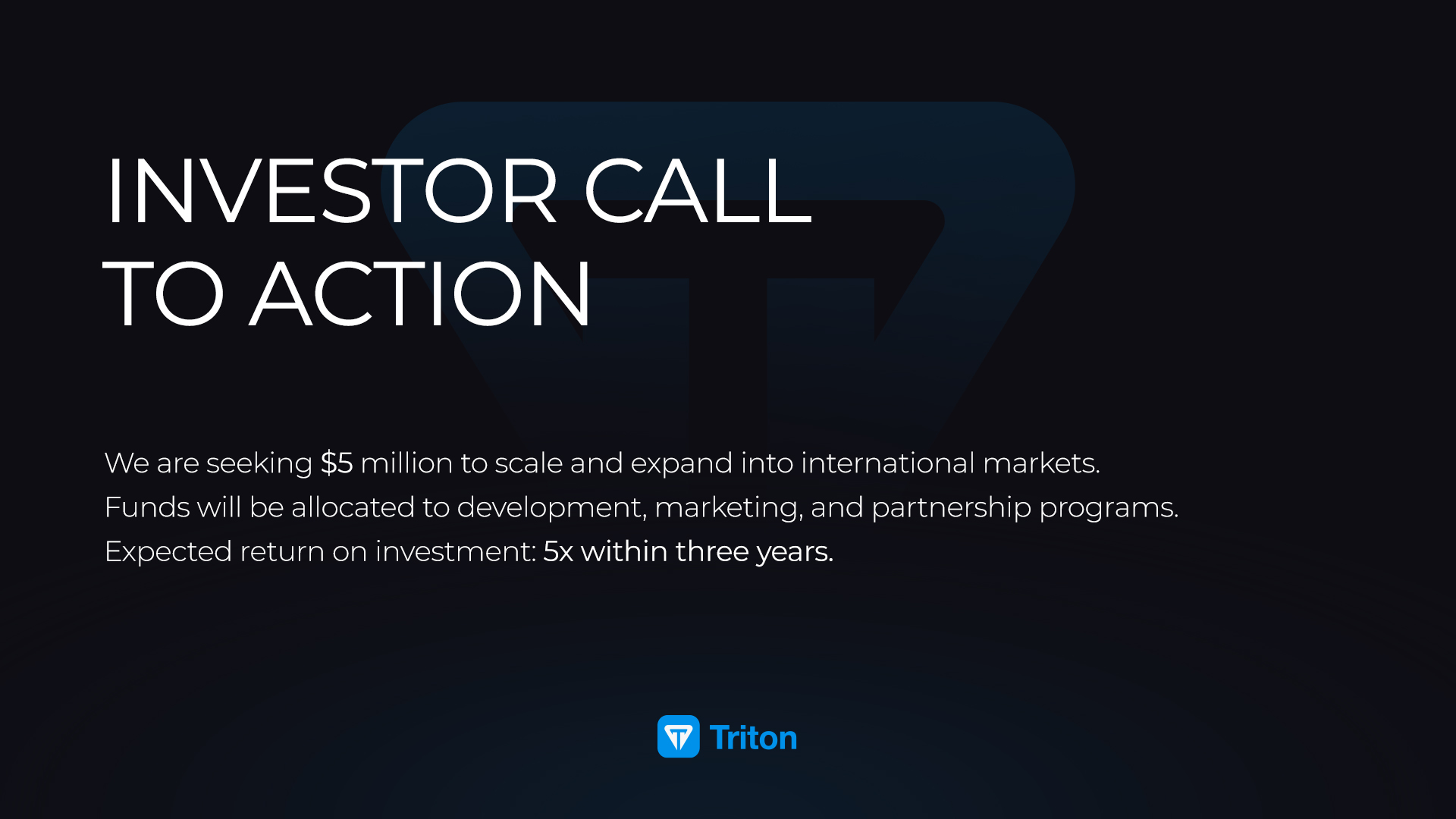 Питч-дек Triton — Изображение №10 — Интерфейсы, Брендинг на Dprofile