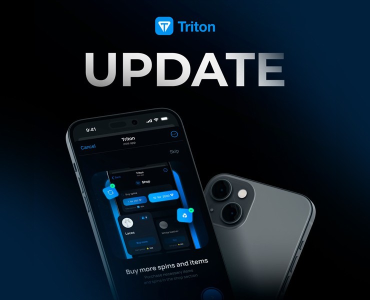 Питч-дек Triton — Интерфейсы, Брендинг на Dprofile