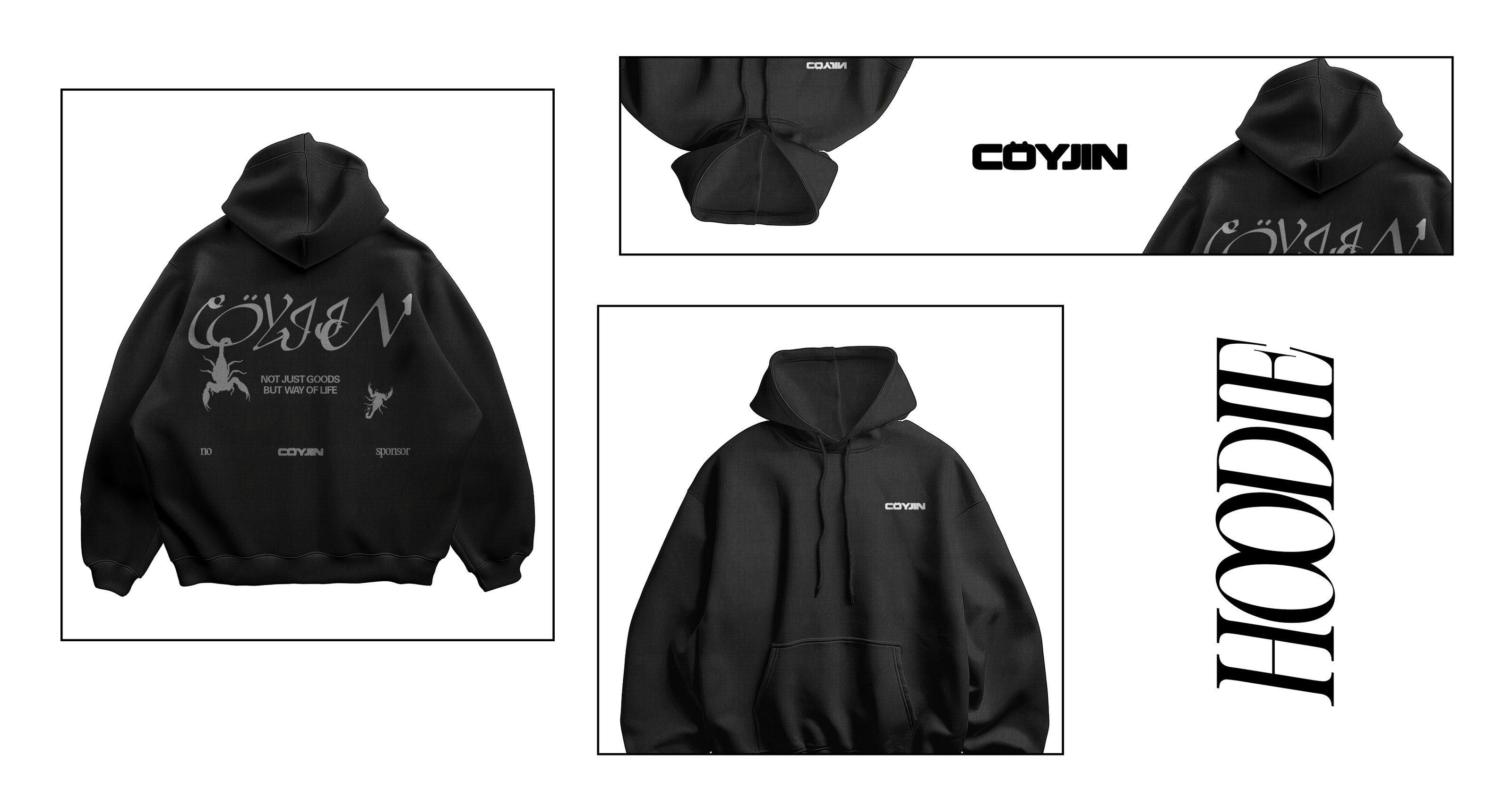 Разработка принта для CÖYJIN clothing — Изображение №5 — Брендинг, Иллюстрация на Dprofile