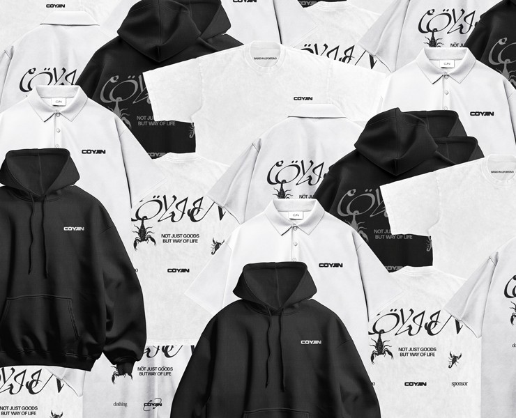 Разработка принта для CÖYJIN clothing — Брендинг, Иллюстрация на Dprofile