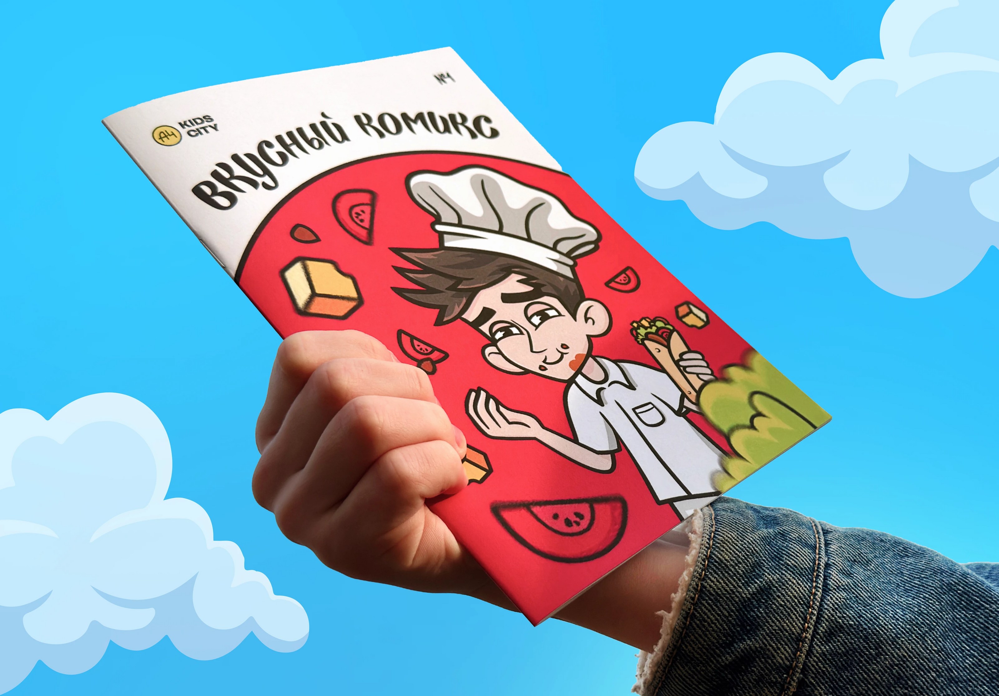 Вкусный комикс A4KIDS — Изображение №1 — Иллюстрация, Графика на Dprofile