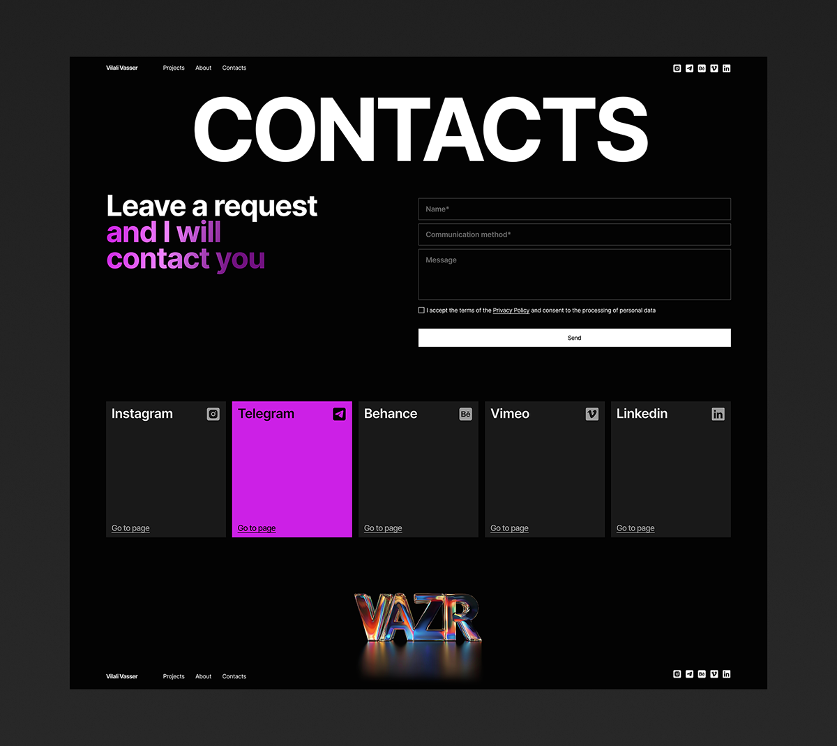 Portfolio for Motion Designer | Real project — Изображение №8 — Интерфейсы, Анимация на Dprofile