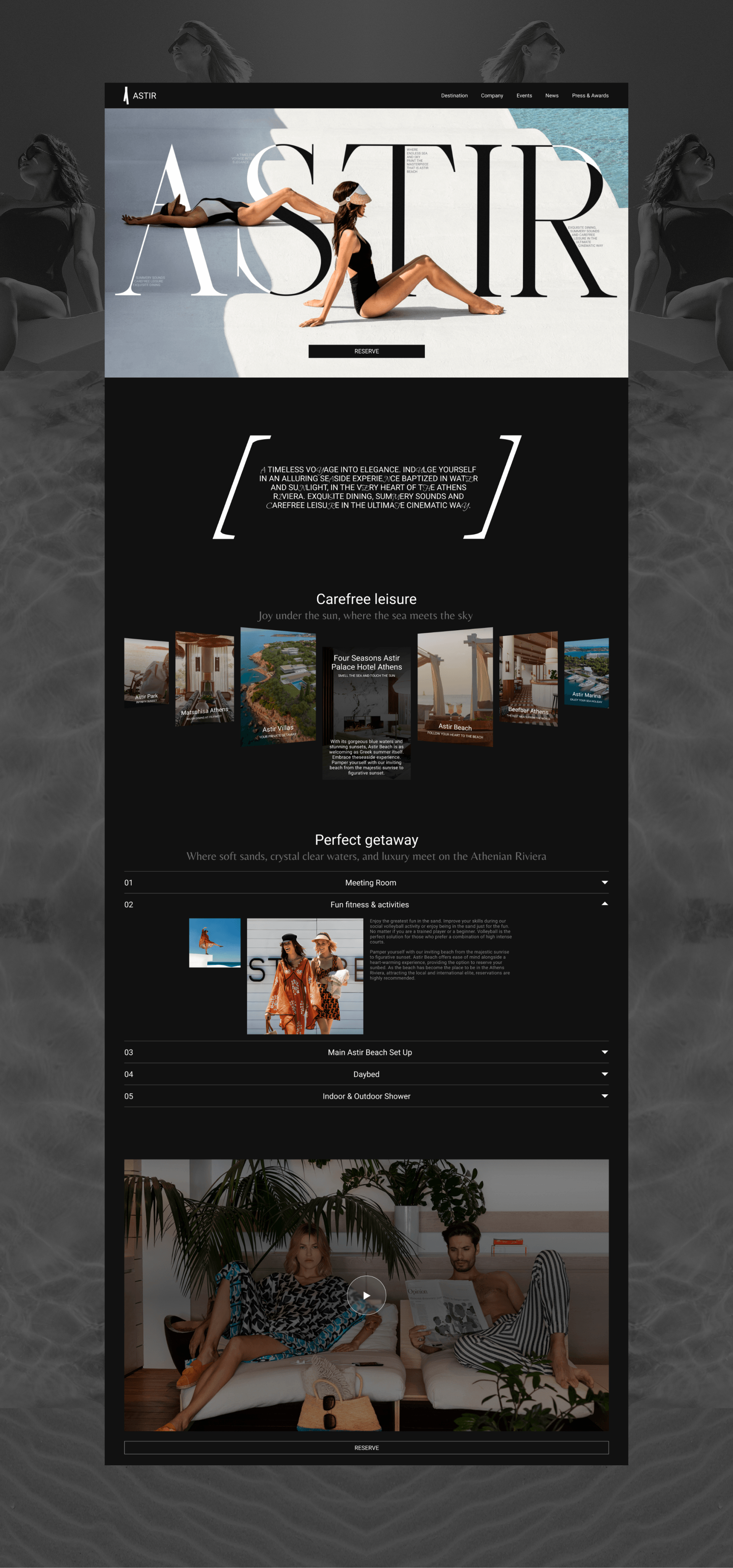 Astir | Landing Page Redesign — Изображение №2 — Интерфейсы на Dprofile