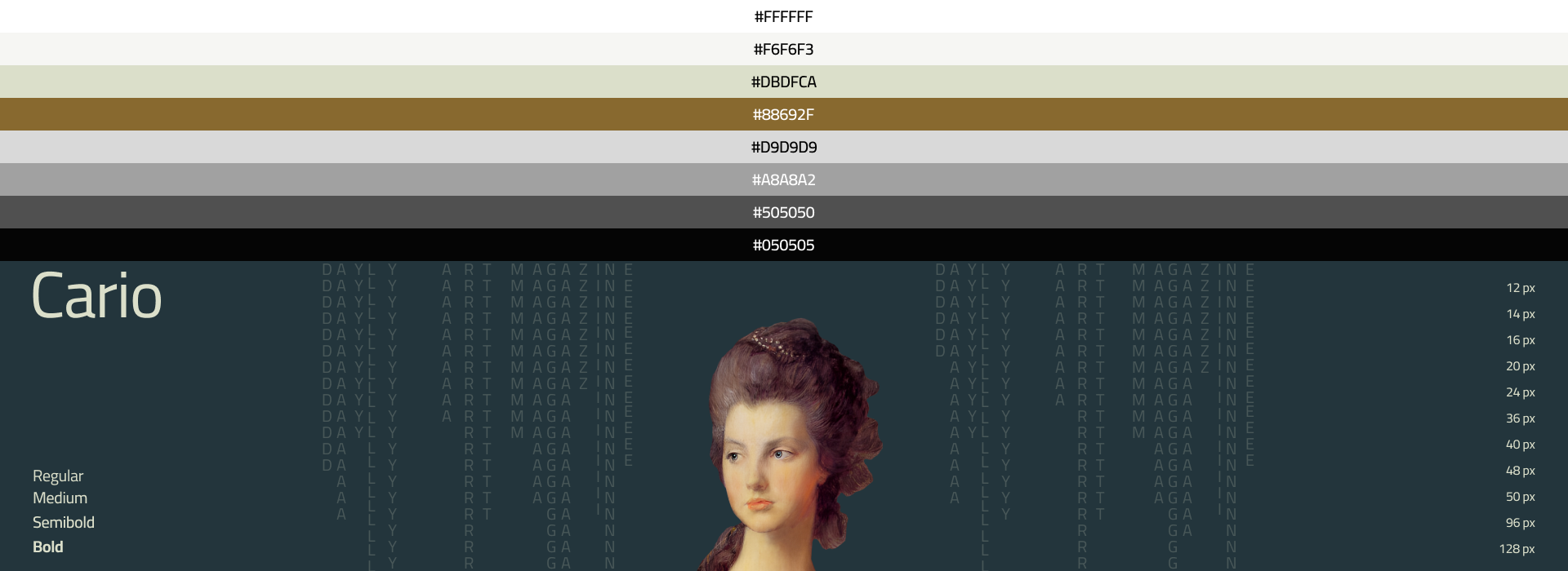 Daily Art Magazine | News website — Изображение №8 — Интерфейсы, Графика на Dprofile