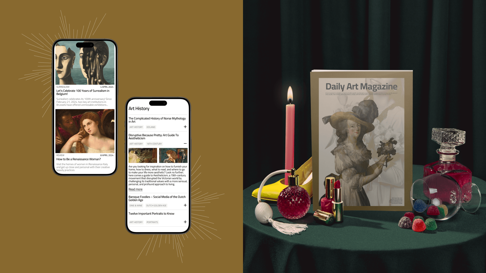 Daily Art Magazine | News website — Изображение №11 — Интерфейсы, Графика на Dprofile