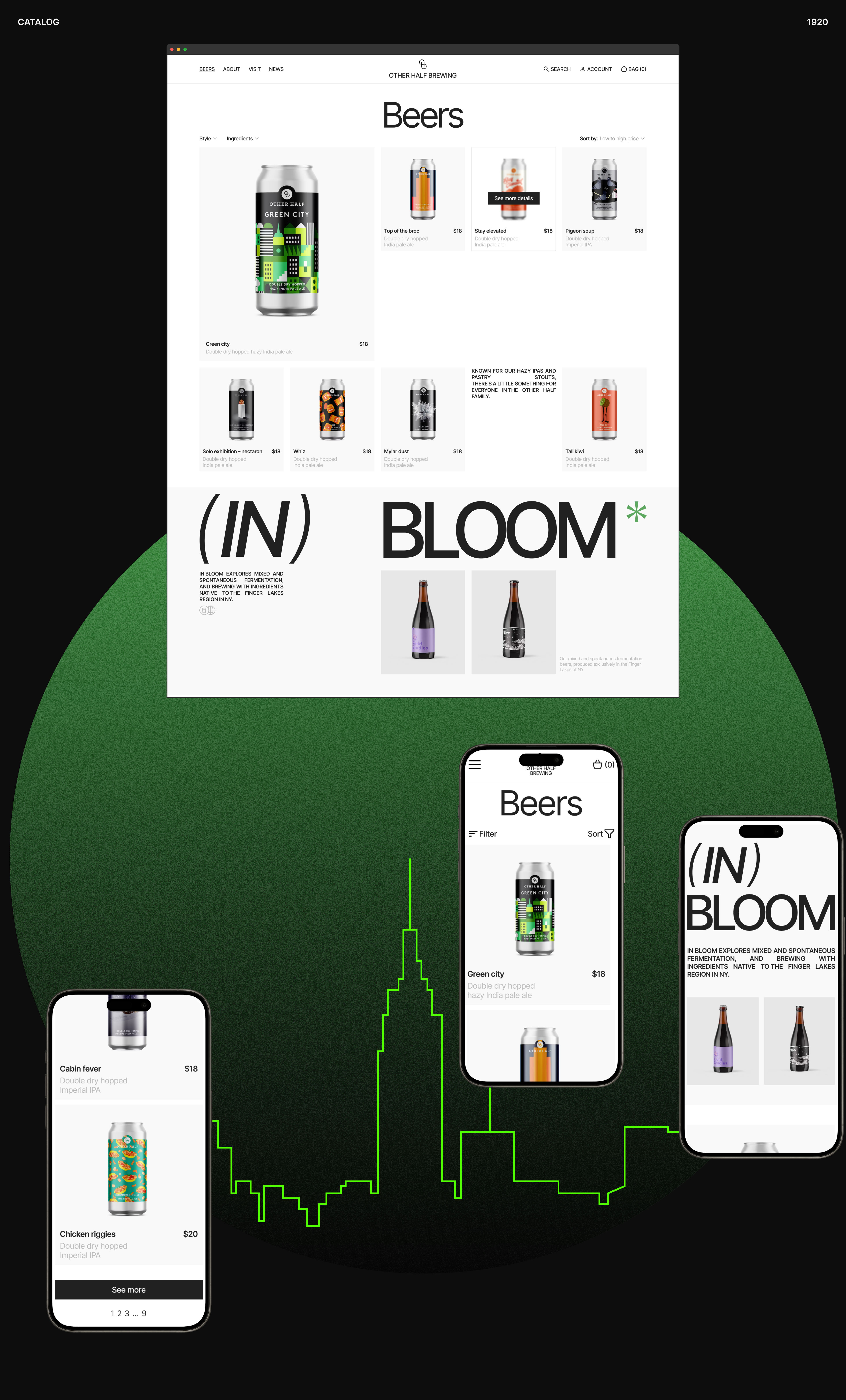 Other Half Brewing | E-commerce — Изображение №5 — Интерфейсы на Dprofile