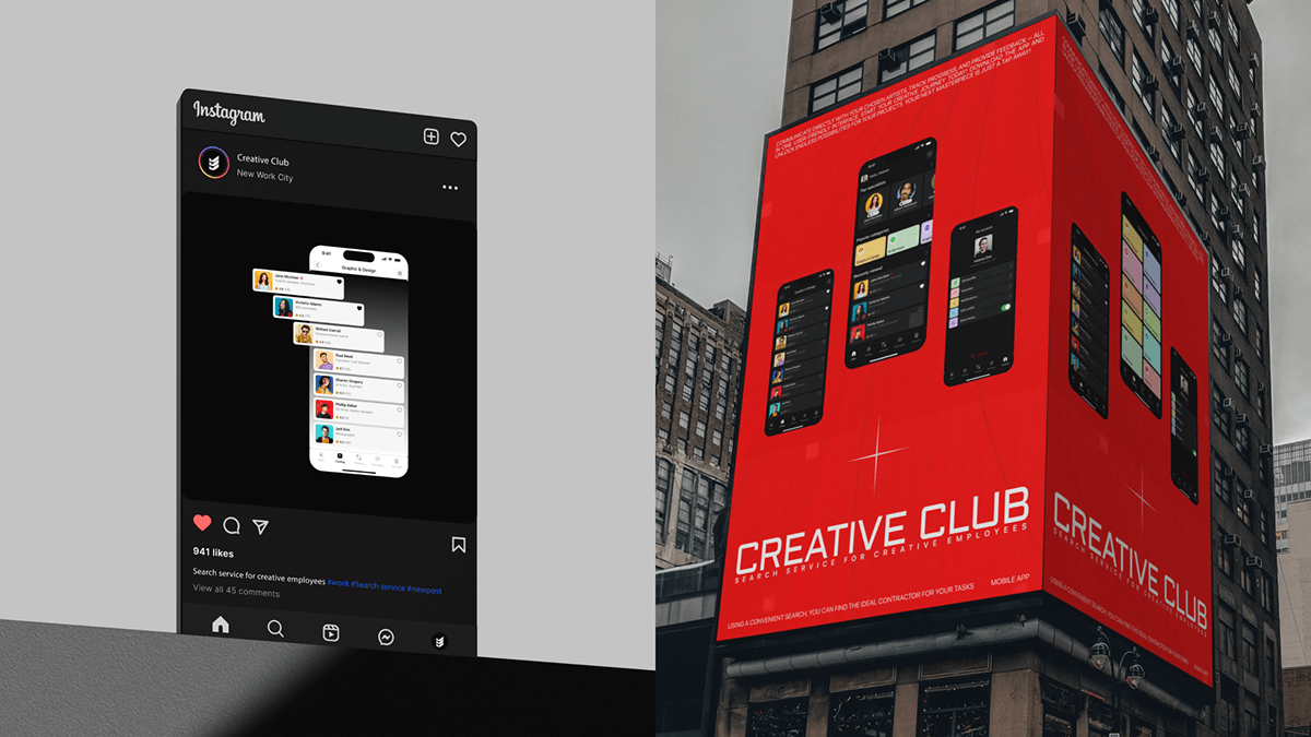 Creative Club | Mobile app — Изображение №14 — Интерфейсы на Dprofile