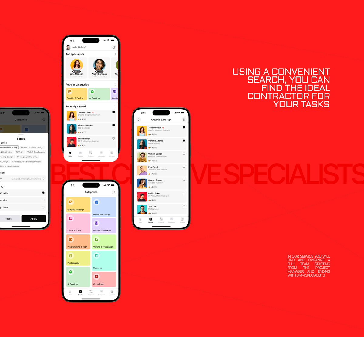 Creative Club | Mobile app — Изображение №7 — Интерфейсы на Dprofile