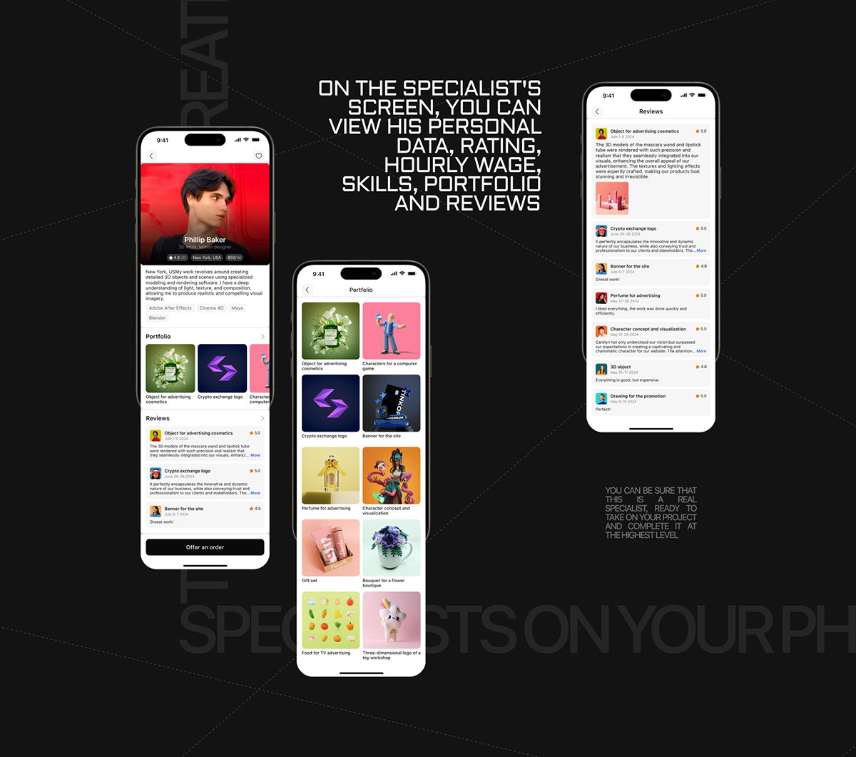 Creative Club | Mobile app — Изображение №10 — Интерфейсы на Dprofile