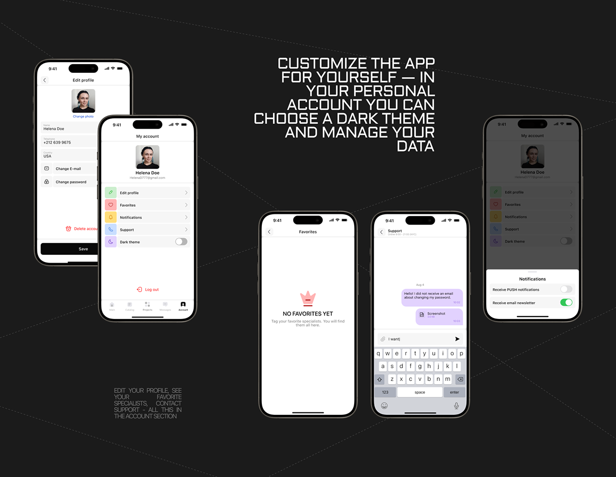 Creative Club | Mobile app — Изображение №17 — Интерфейсы на Dprofile