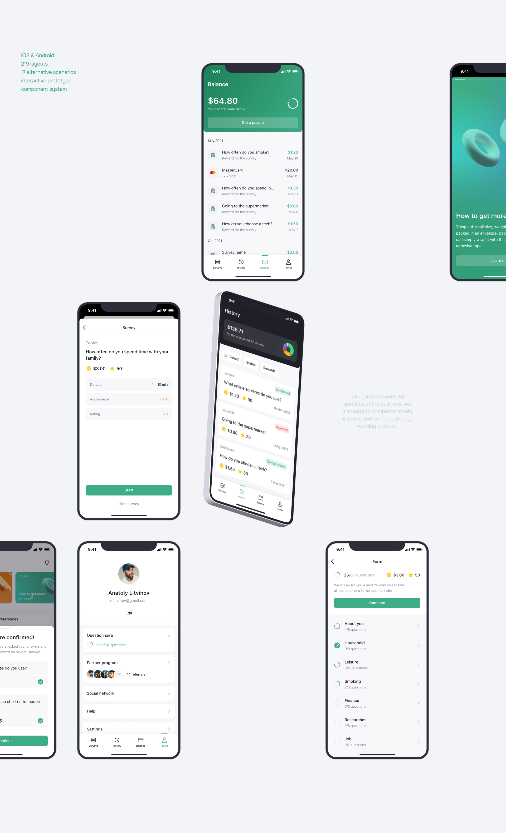 YouThink | Web & App — Изображение №10 — Интерфейсы на Dprofile