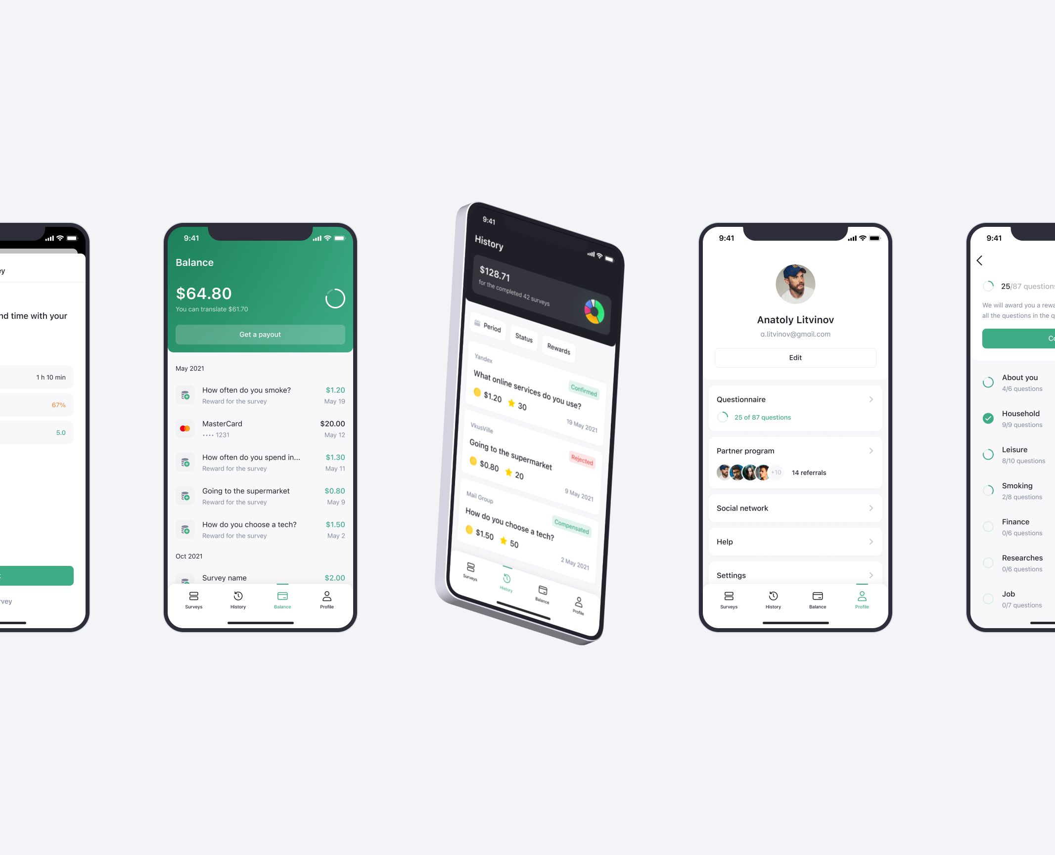 YouThink | Web & App — Интерфейсы на Dprofile