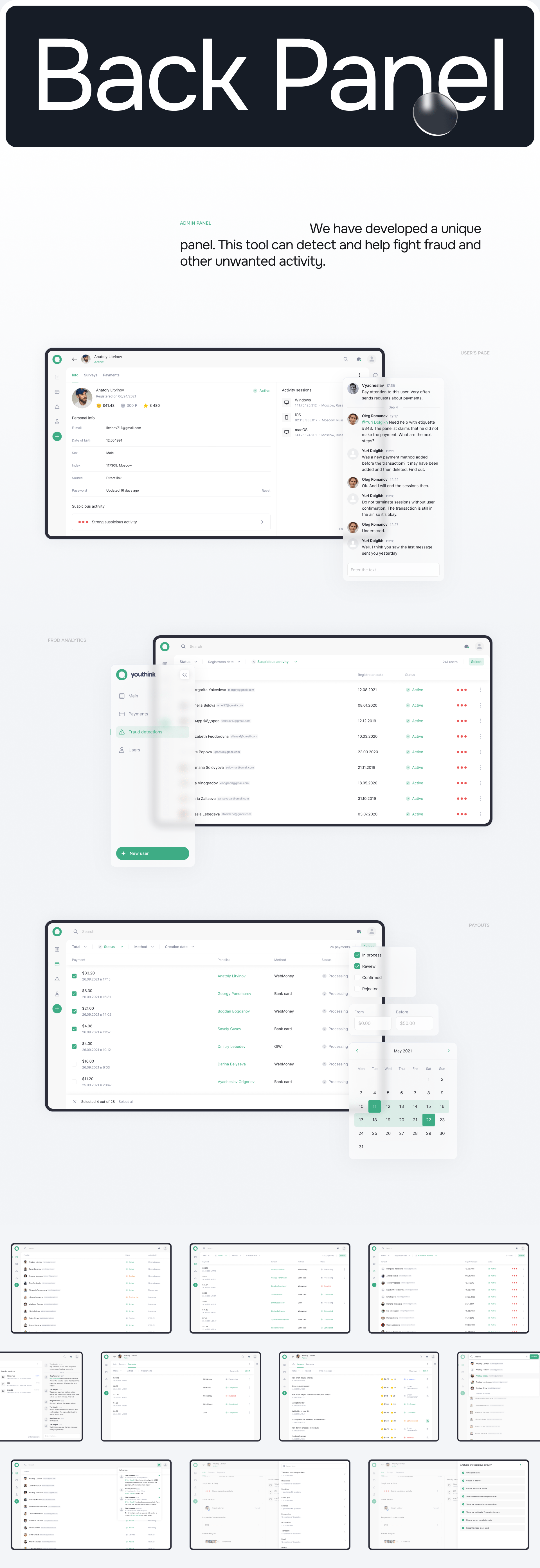 YouThink | Web & App — Изображение №14 — Интерфейсы на Dprofile