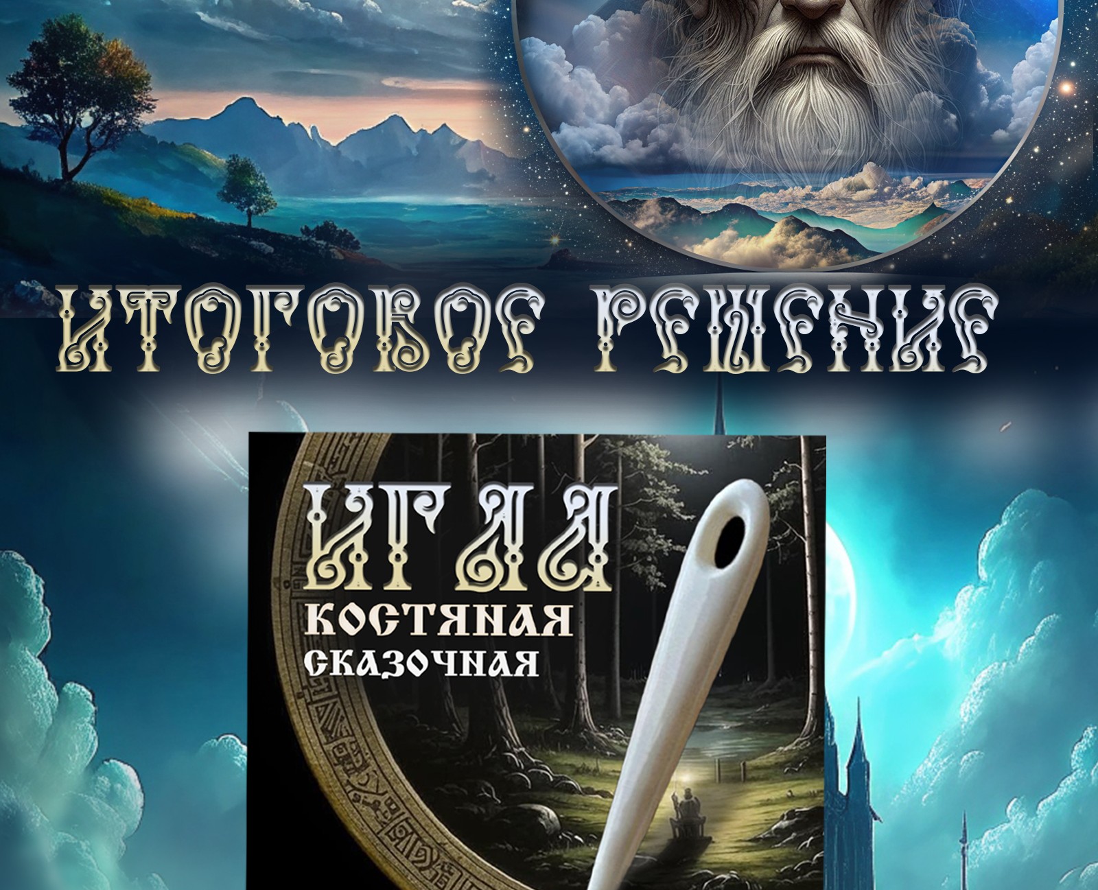 Игла костяная сказочная. — Графика на Dprofile