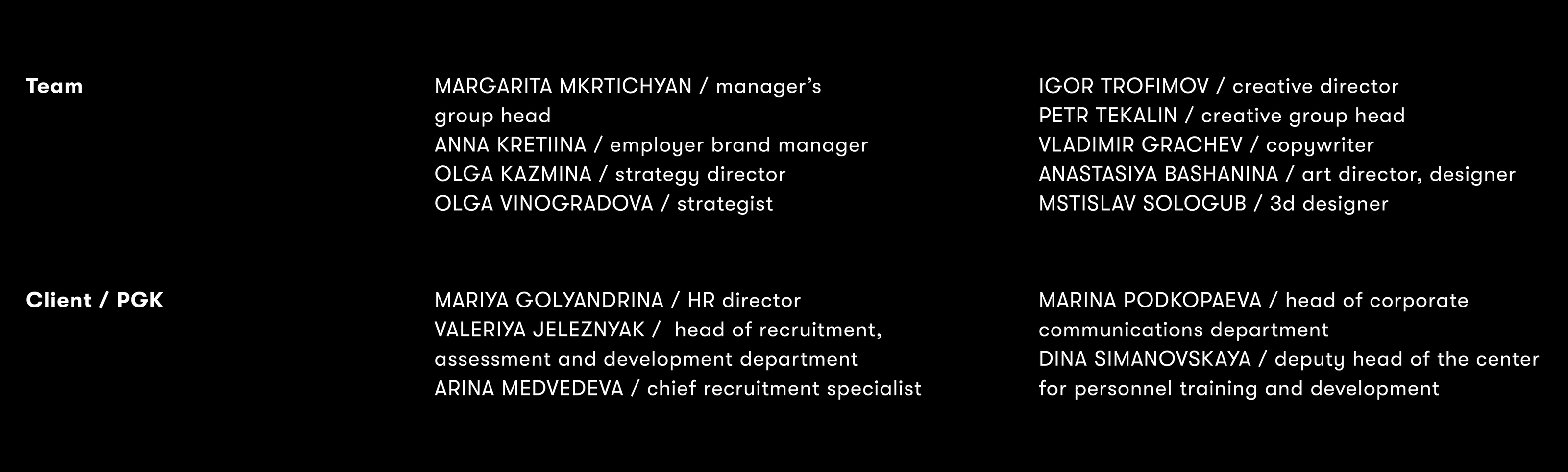 PGK Employer Brand Identity — Изображение №18 — Брендинг, Графика на Dprofile