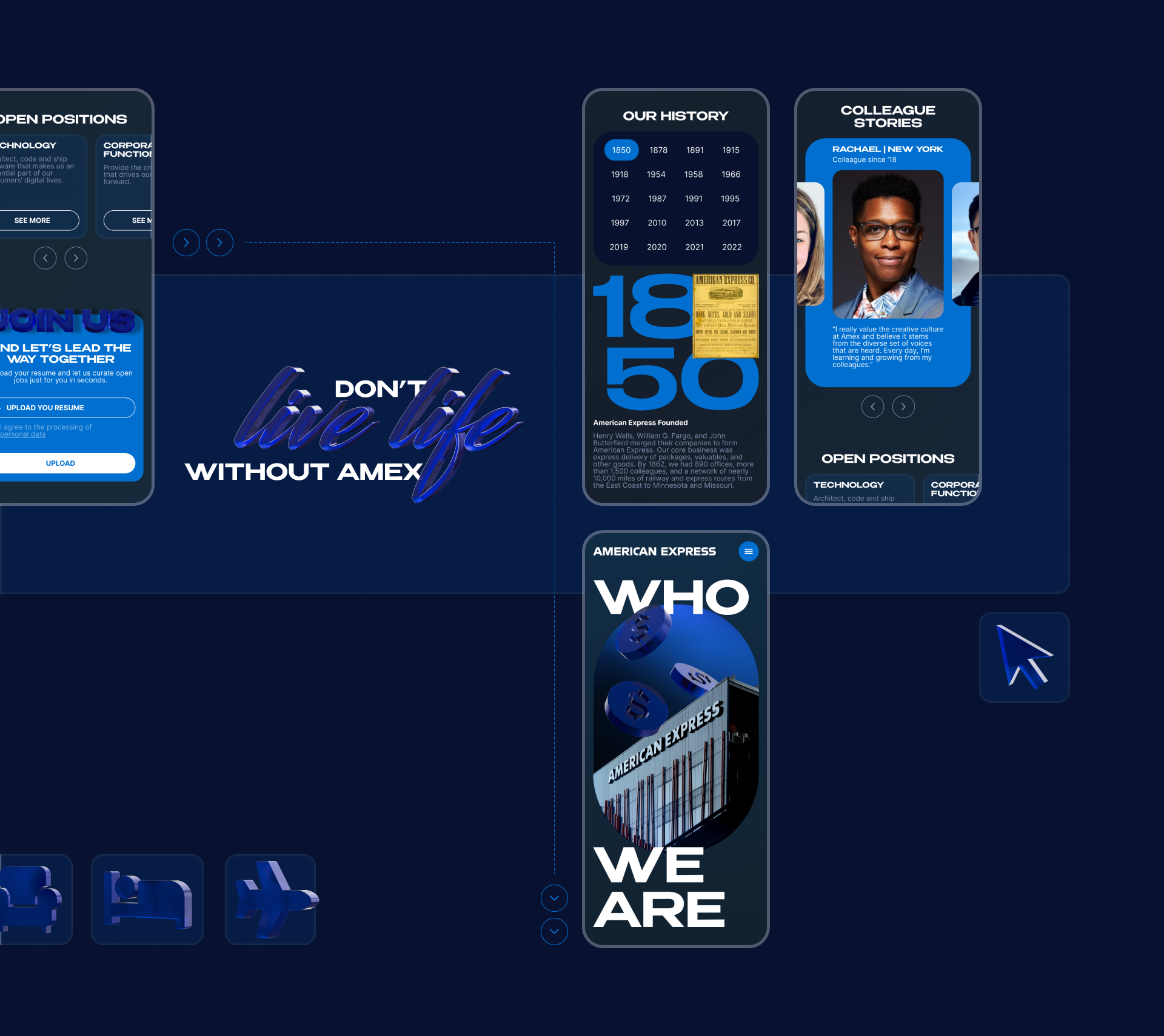 American Express | Corporate | Redesign — Изображение №20 — Интерфейсы на Dprofile