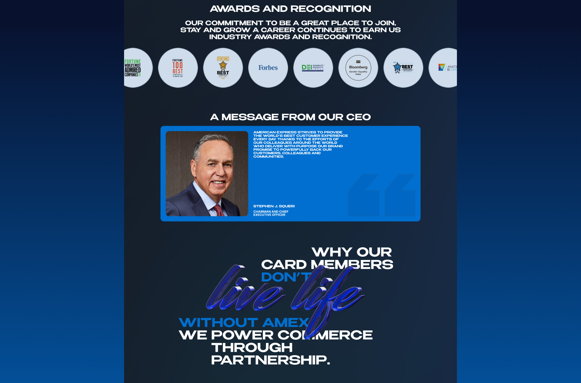 American Express | Corporate | Redesign — Изображение №4 — Интерфейсы на Dprofile