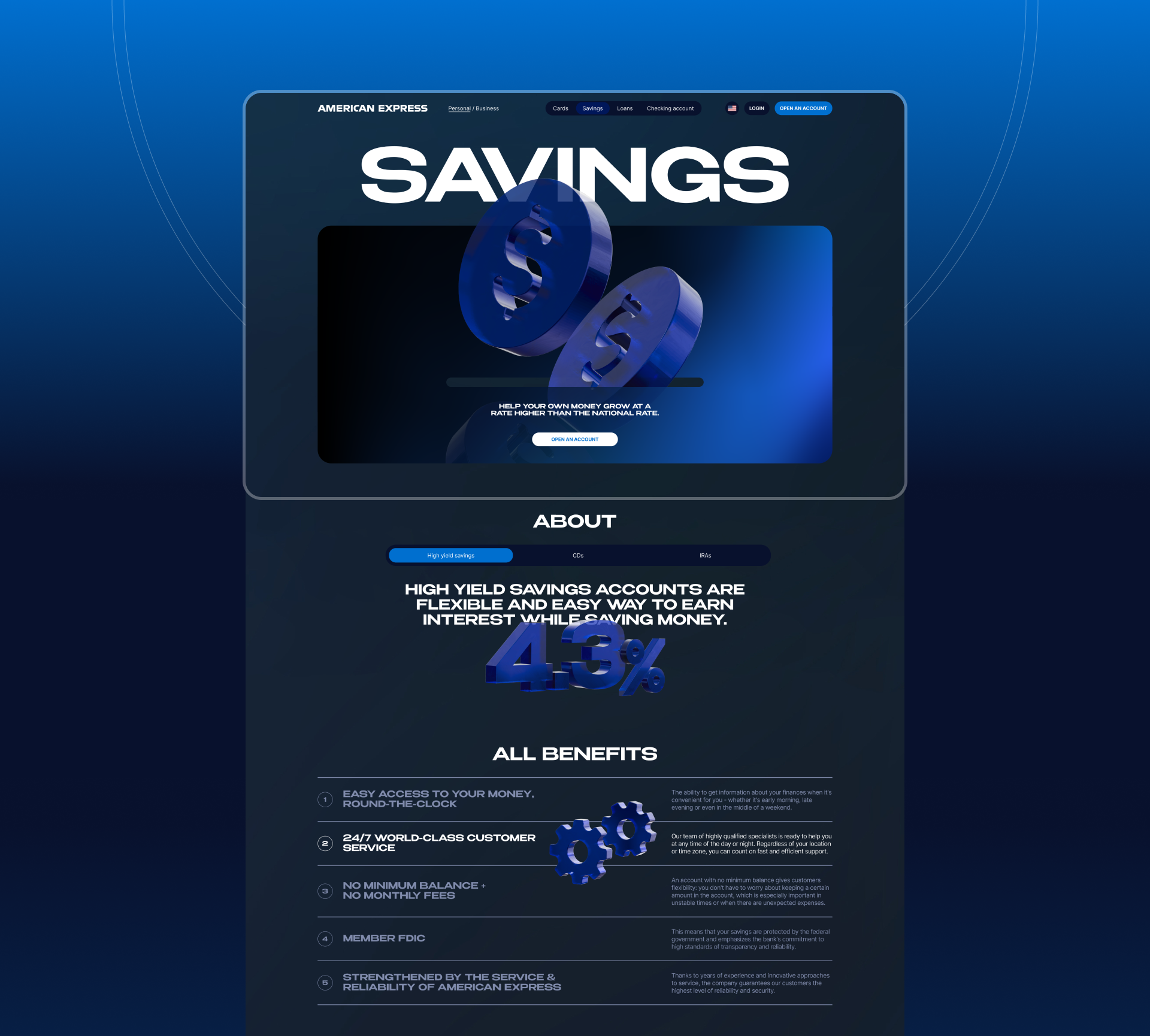 American Express | Corporate | Redesign — Изображение №15 — Интерфейсы на Dprofile