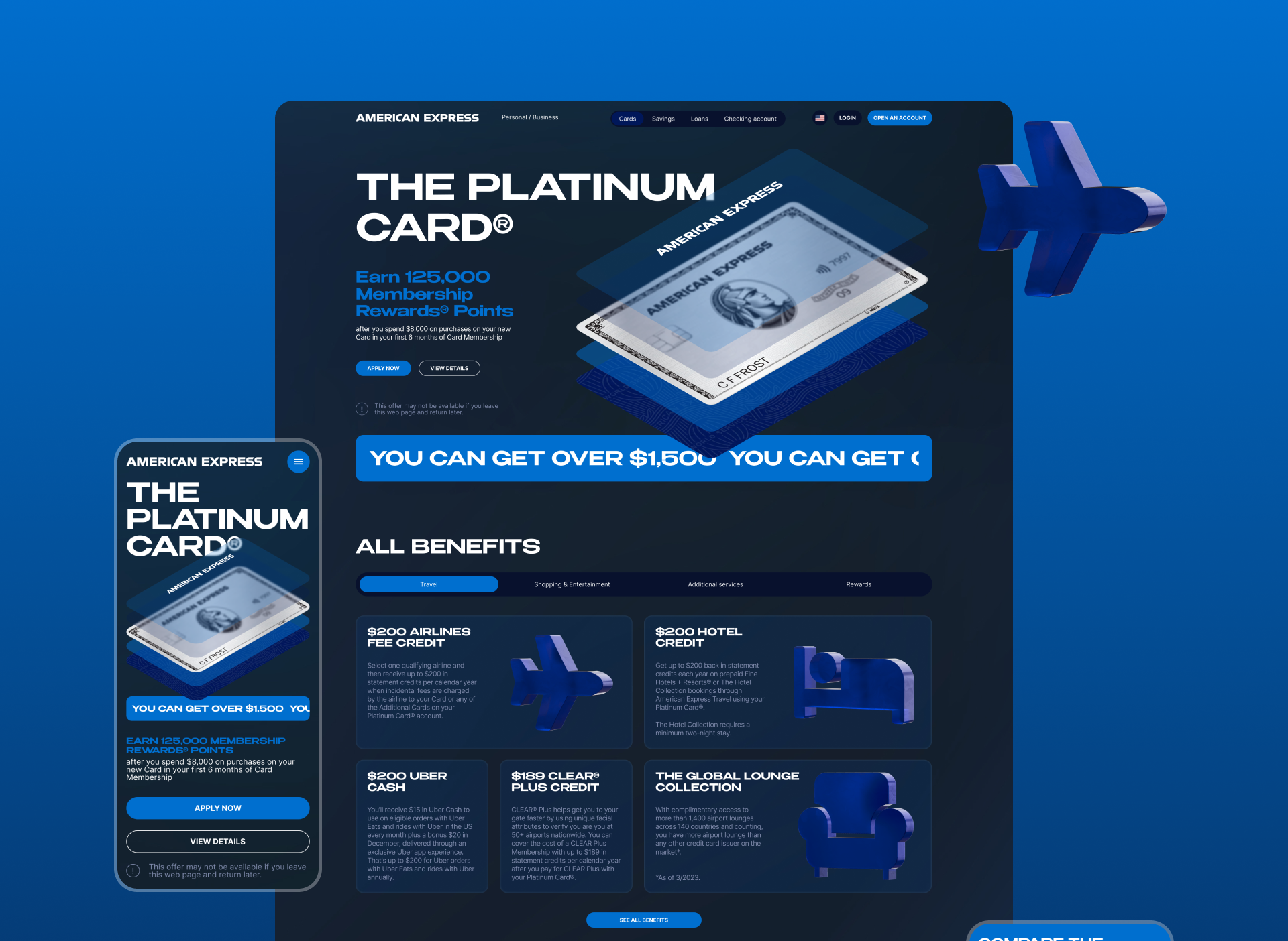American Express | Corporate | Redesign — Изображение №11 — Интерфейсы на Dprofile