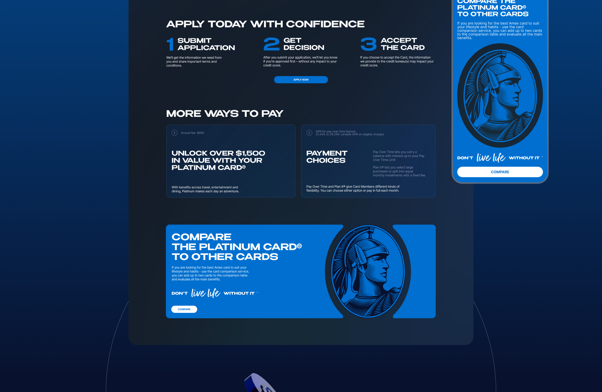 American Express | Corporate | Redesign — Изображение №12 — Интерфейсы на Dprofile