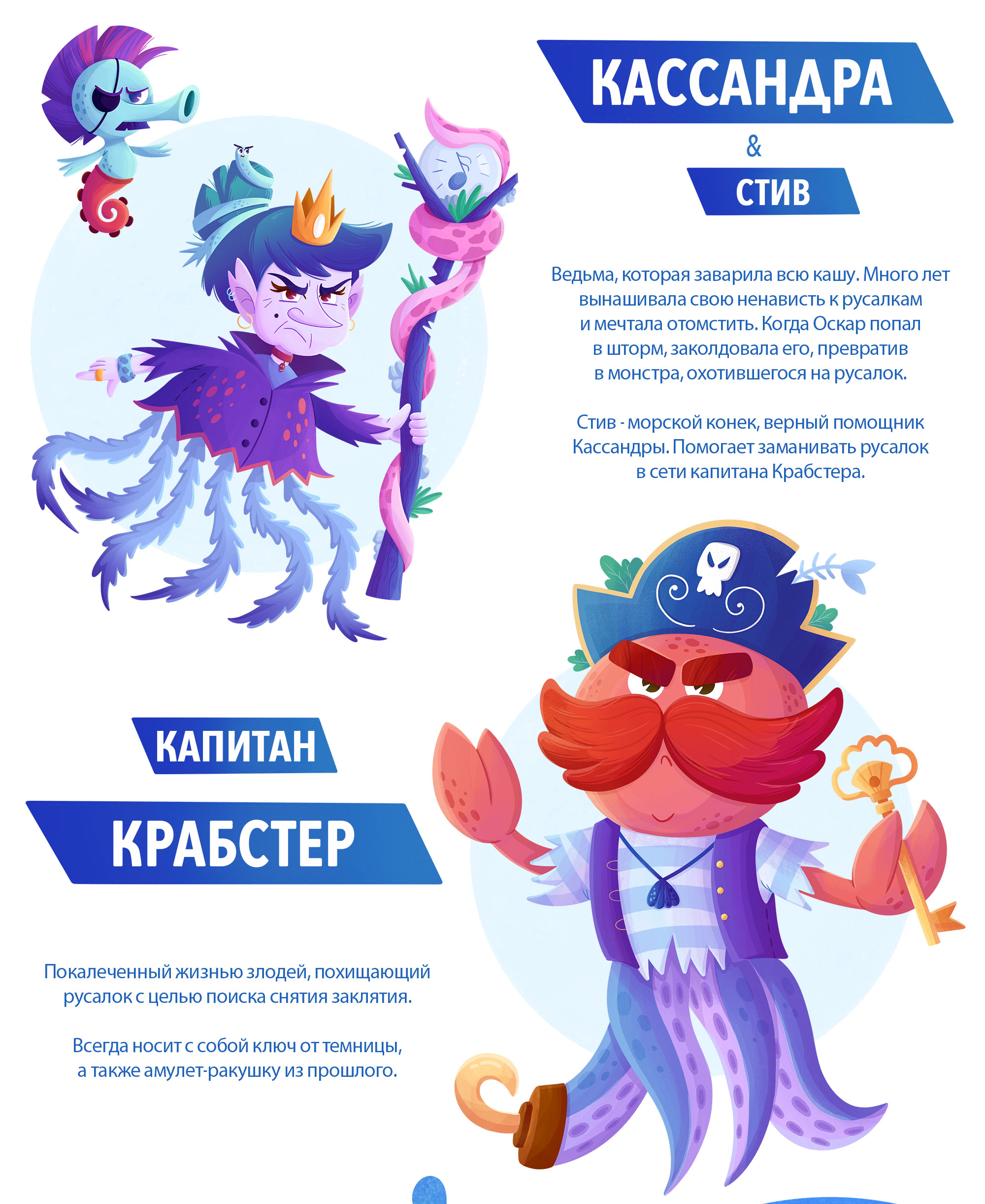 Дизайн персонажей для детской книги о морском приключении — Изображение №12 — Иллюстрация, Графика на Dprofile