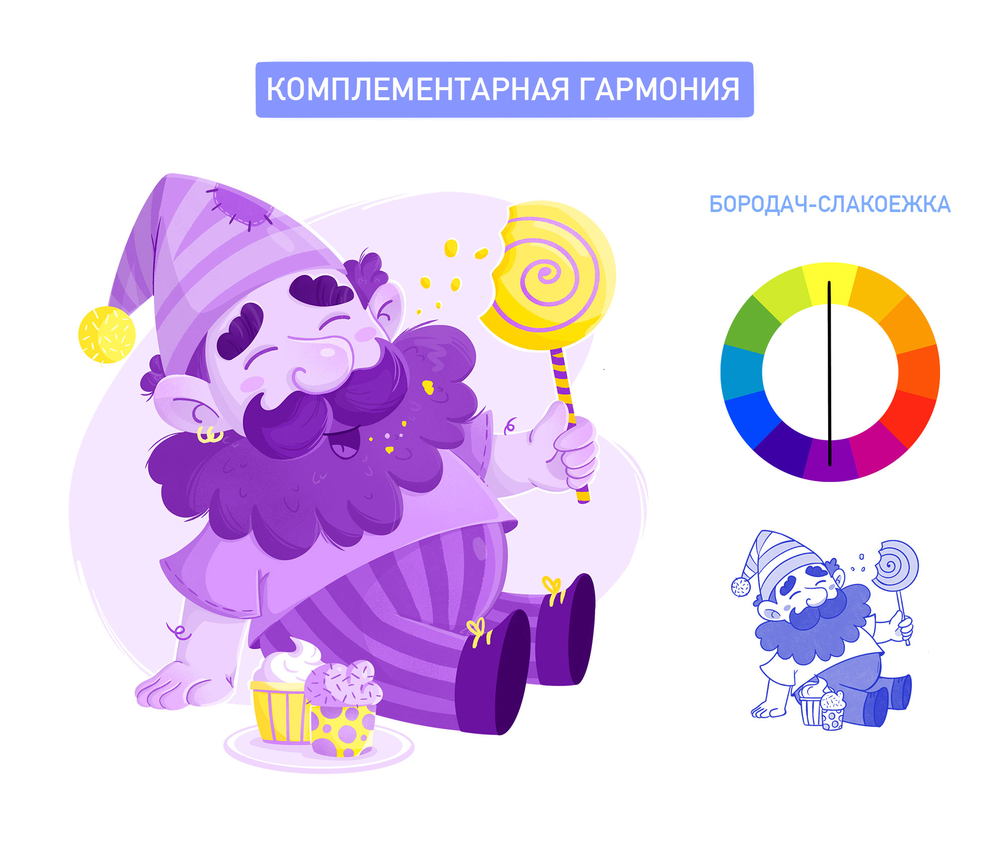 Дизайн персонажей & цветовые гармонии — Изображение №4 — Иллюстрация на Dprofile