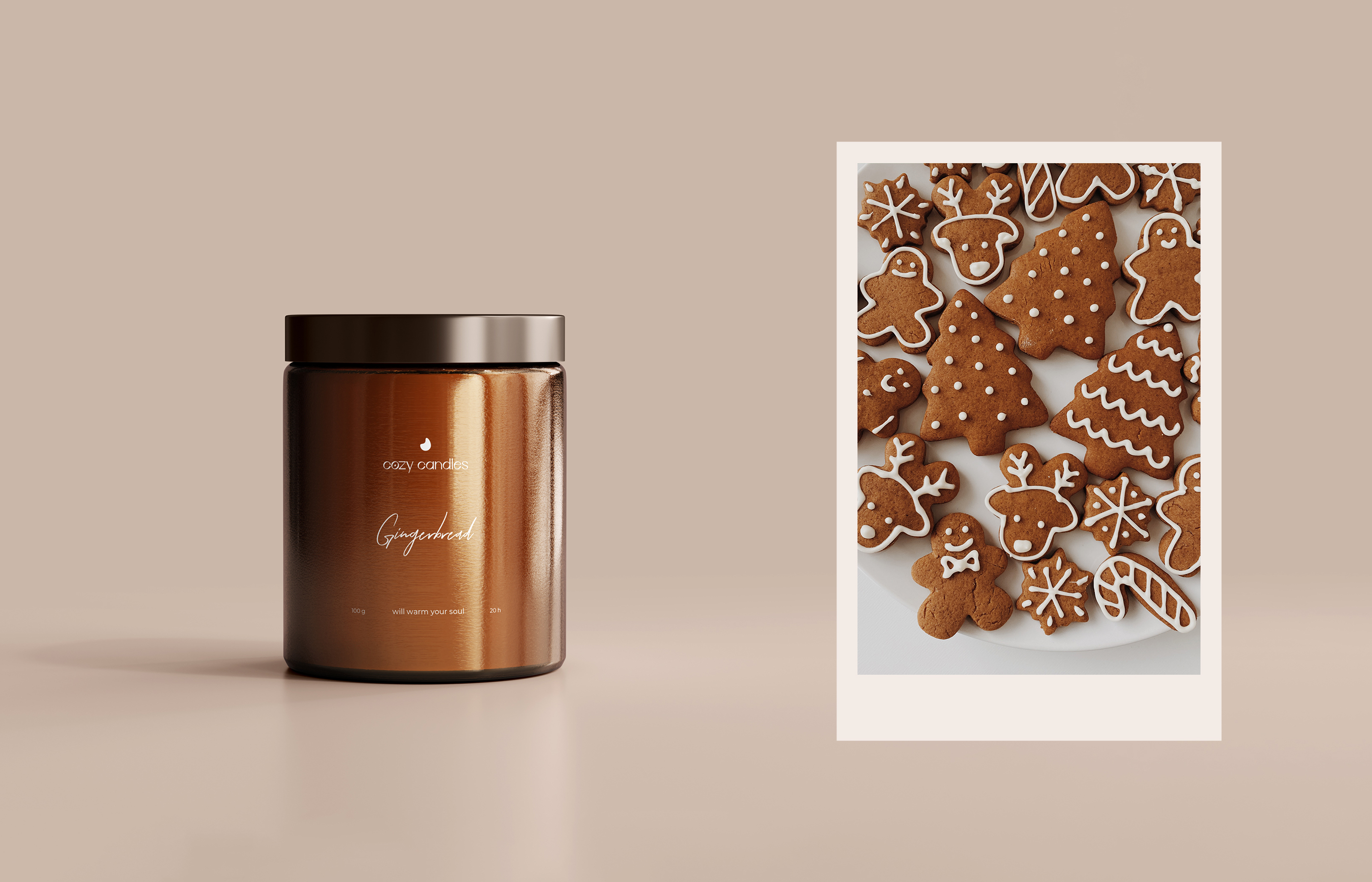 Cozy candles — Логотип и упаковка — Изображение №13 — Брендинг на Dprofile