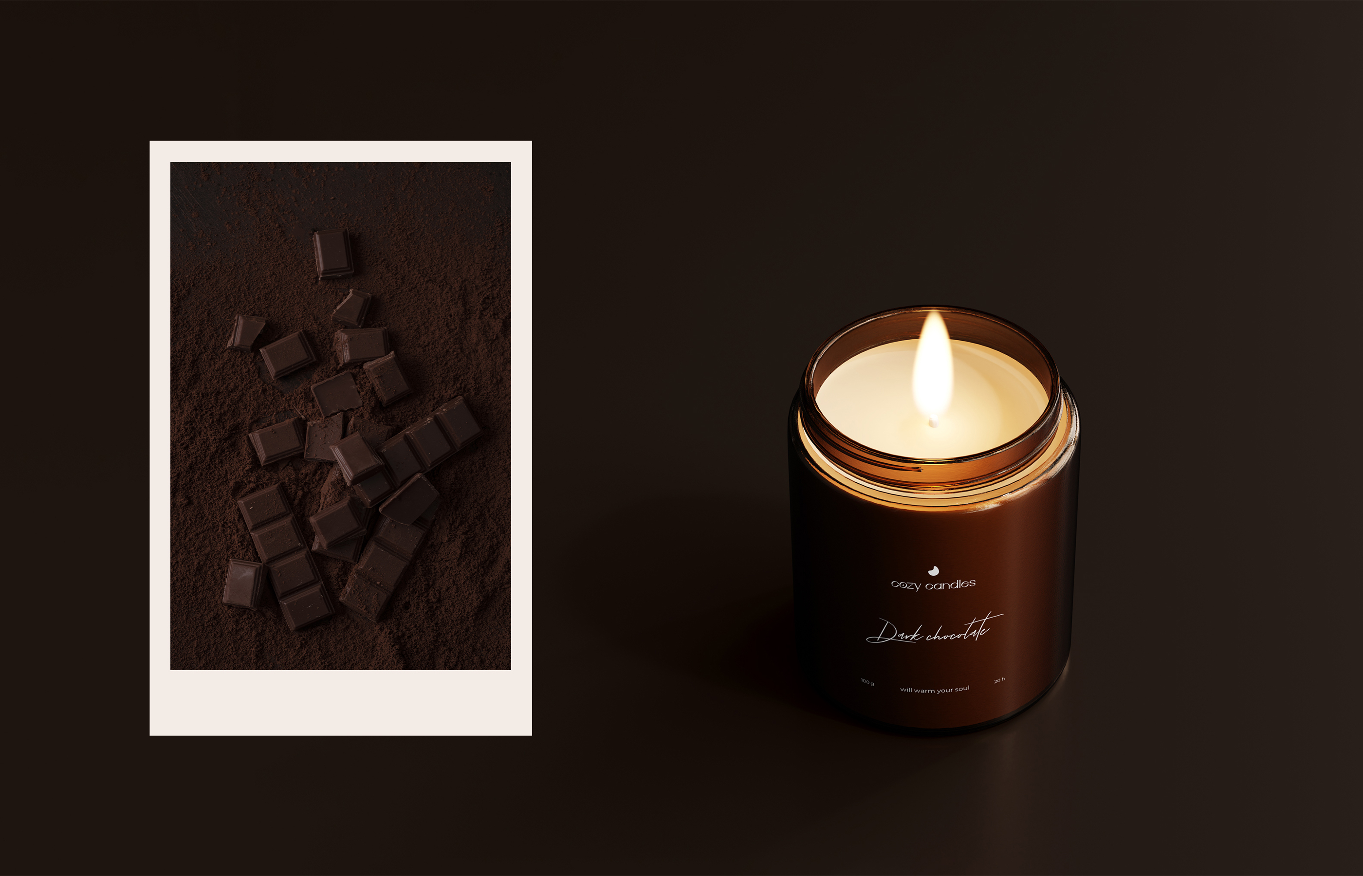 Cozy candles — Логотип и упаковка — Изображение №12 — Брендинг на Dprofile