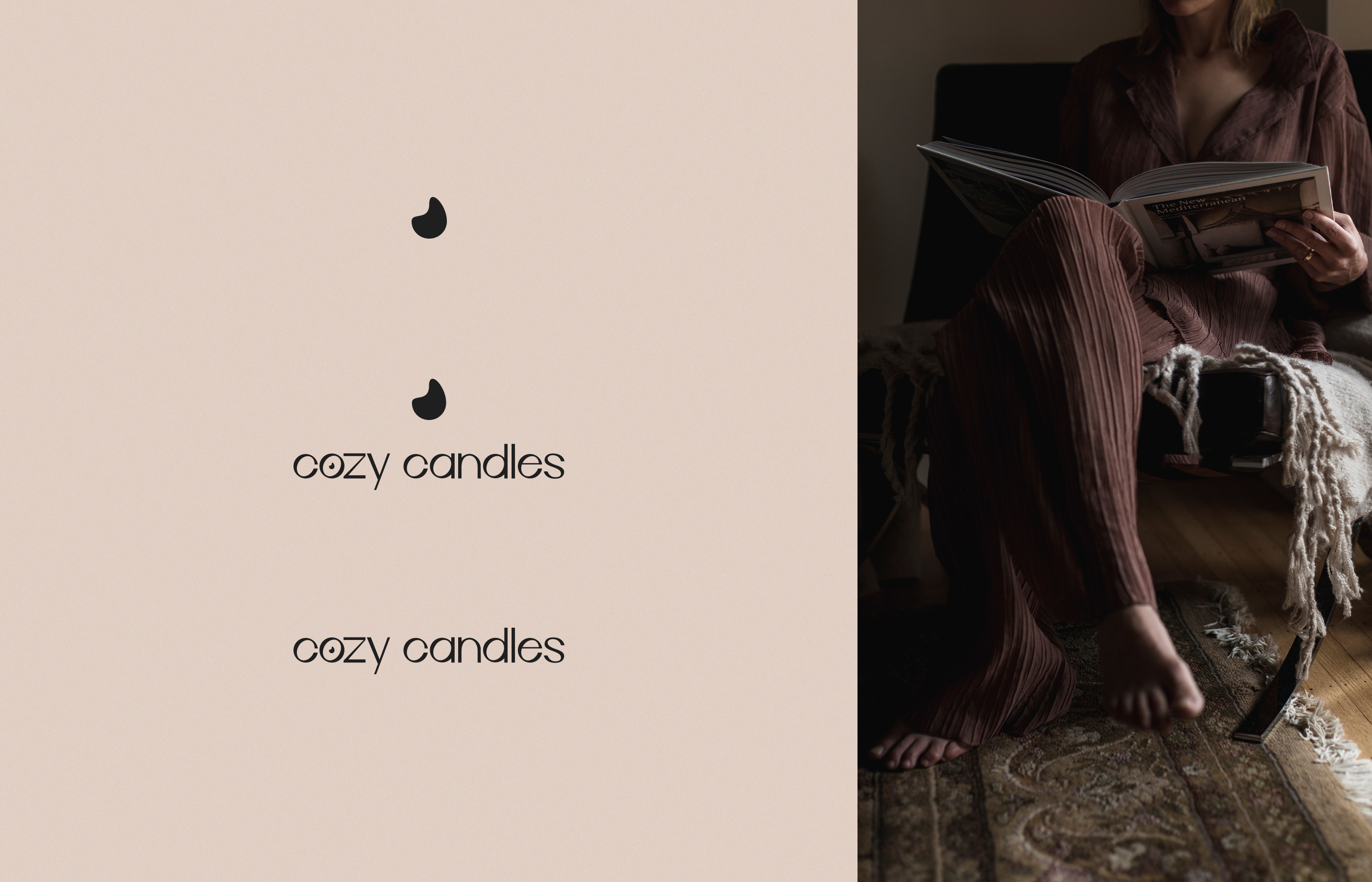 Cozy candles — Логотип и упаковка — Изображение №5 — Брендинг на Dprofile