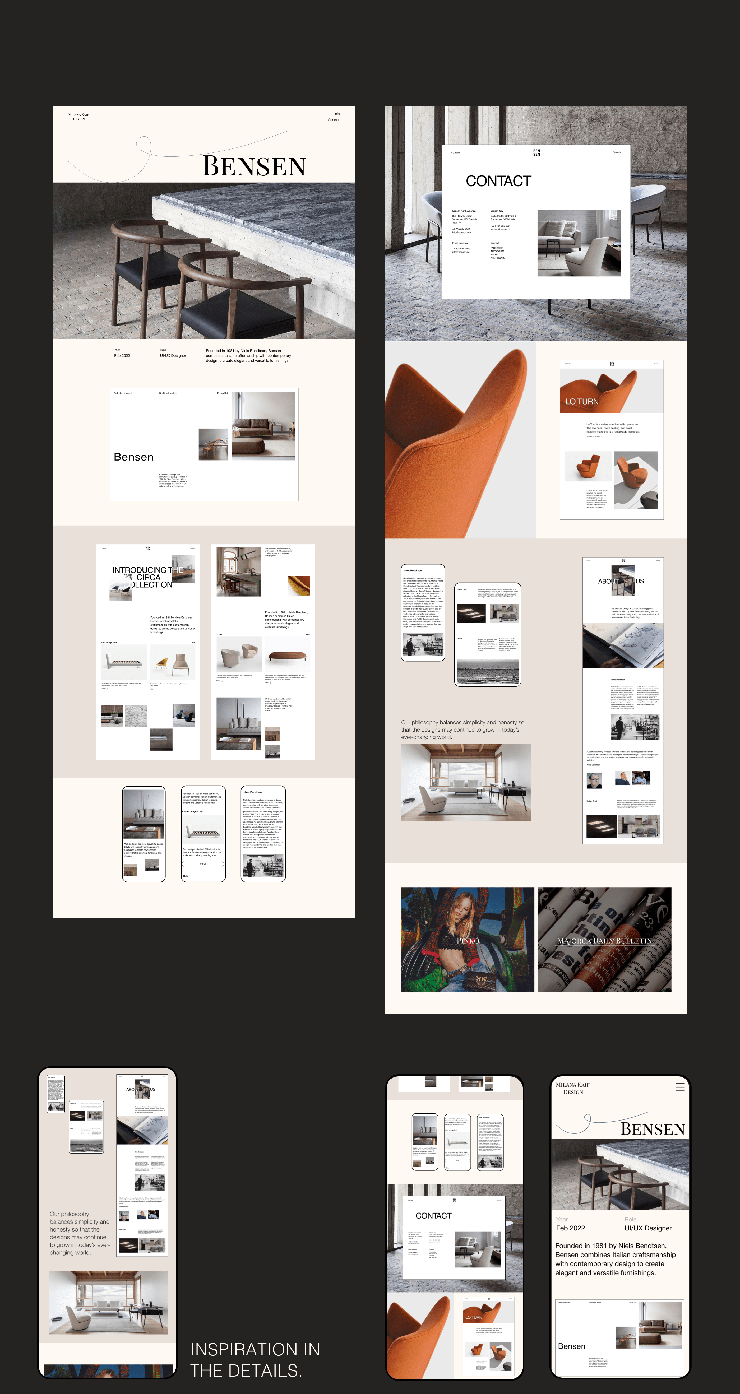 UX/UI Portfolio MKaif — Изображение №3 — Интерфейсы, Брендинг на Dprofile