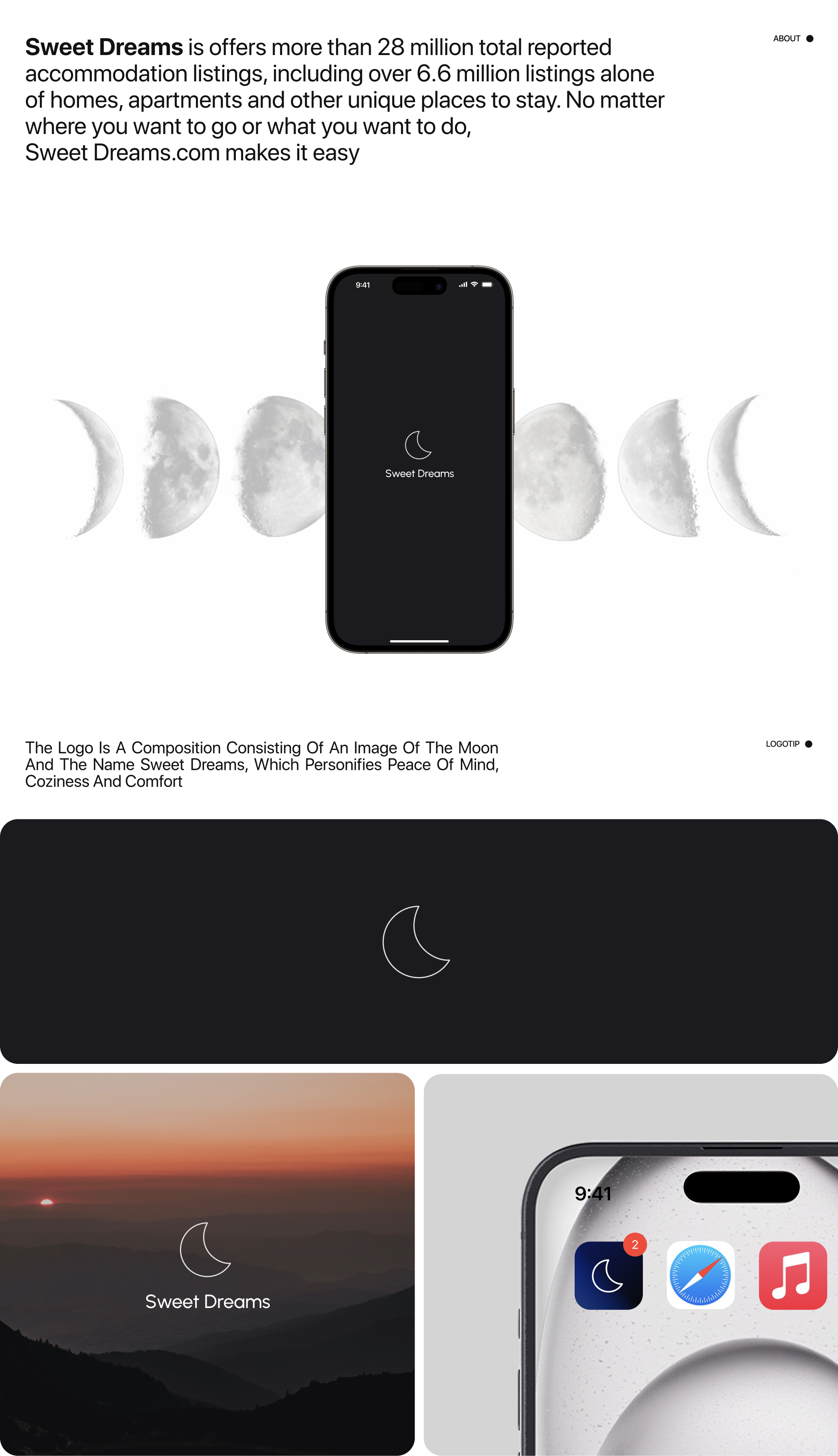 Sweet Dreams — Hotel Booking Mobile App — Изображение №2 — Интерфейсы, Брендинг на Dprofile