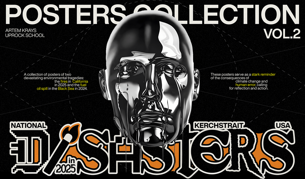 POSTER COLLECTION VOL.2 National Disasters — Изображение №1 — Графика на Dprofile