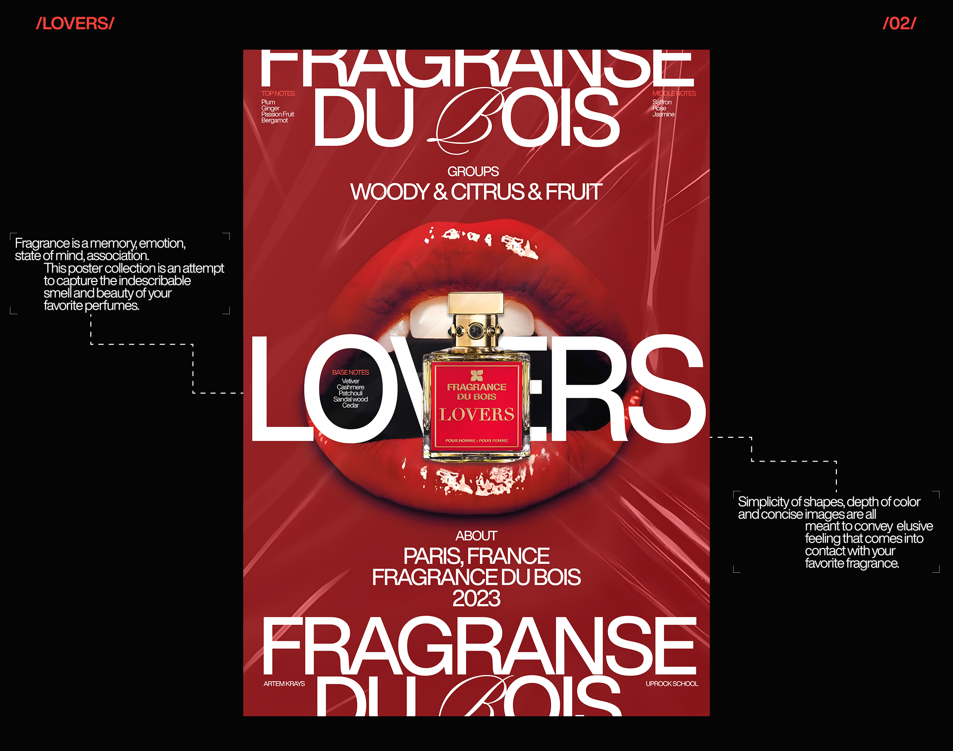 POSTER COLLECTION VOL.3 Fragrance Du Bois Lovers — Изображение №3 — Интерфейсы, Графика на Dprofile