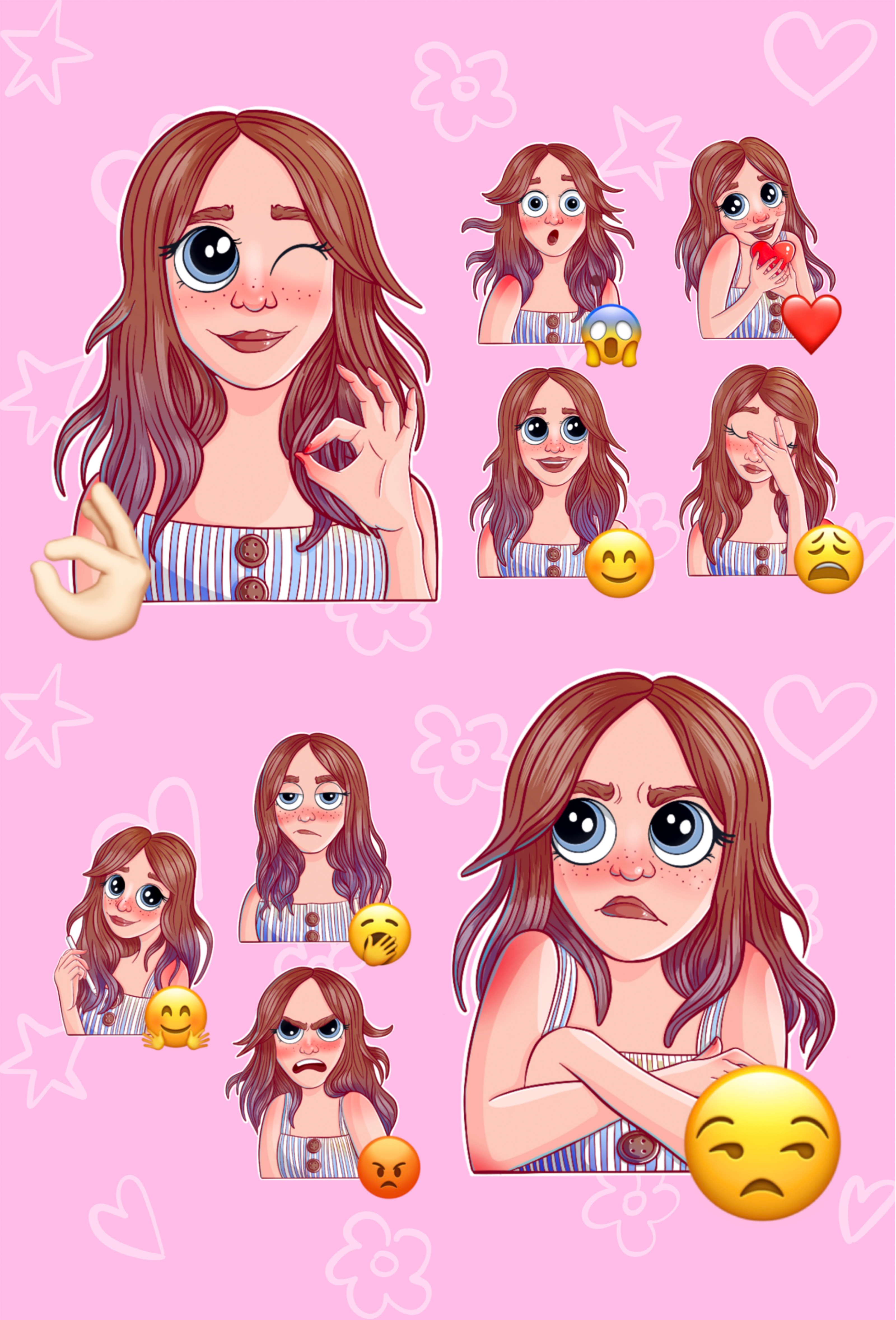 СТИКЕРЫ ДЛЯ TELEGRAM — Изображение №4 — Брендинг, Иллюстрация на Dprofile