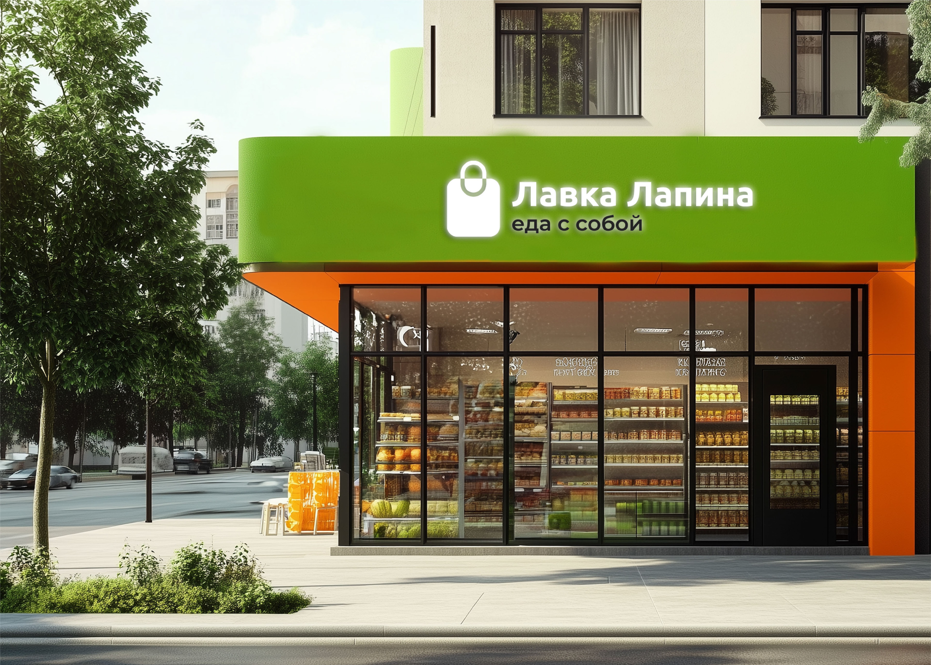 ЛАВКА ЛАПИНА / ЛОГОТИП / ФИРМЕННЫЙ СТИЛЬ / КОФЕЙНЯ — Изображение №4 — Брендинг на Dprofile