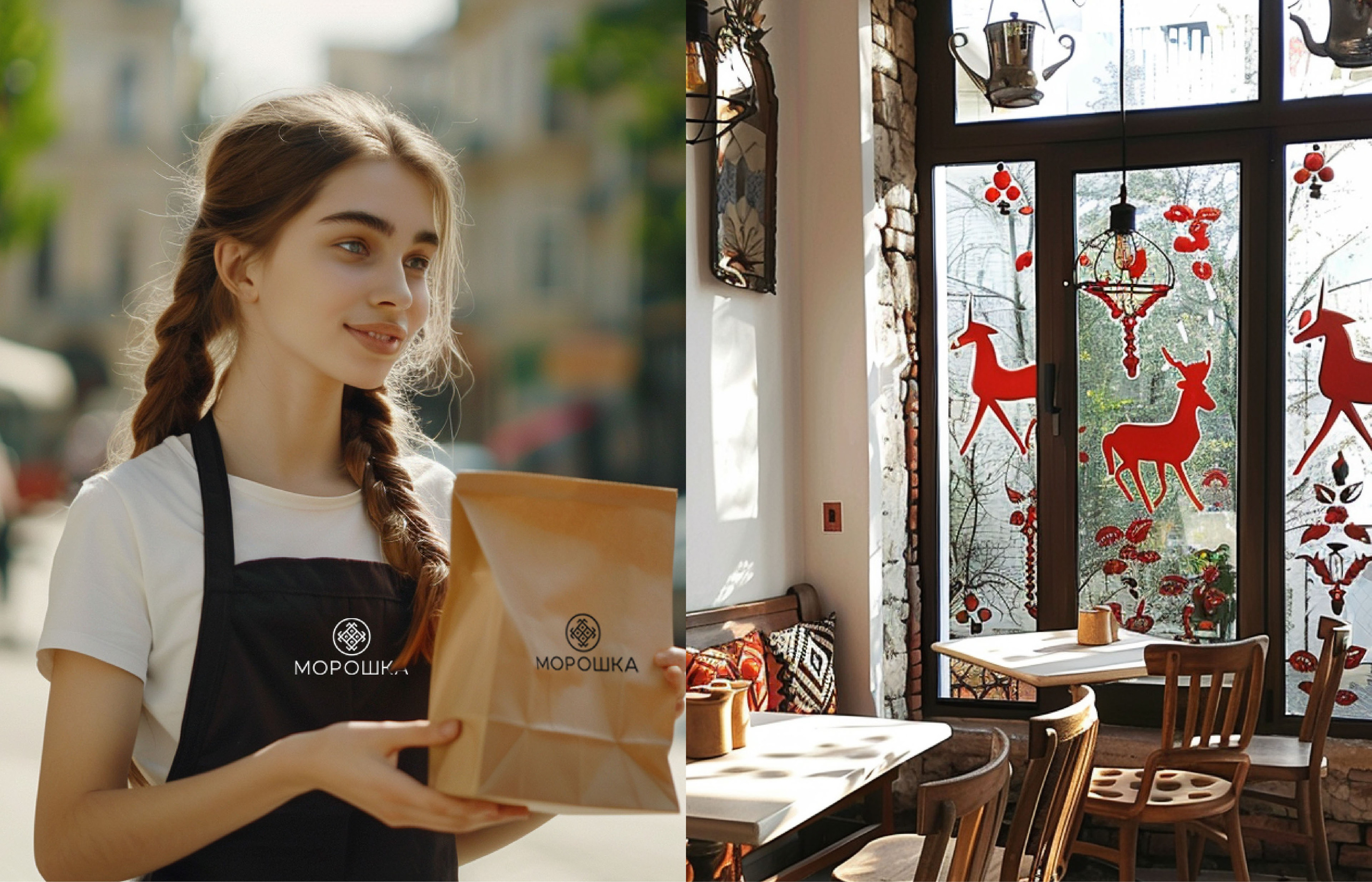 МОРОШКА / КАФЕ / ЛОГОТИП / ФИРМЕННЫЙ СТИЛЬ — Изображение №16 — Брендинг на Dprofile
