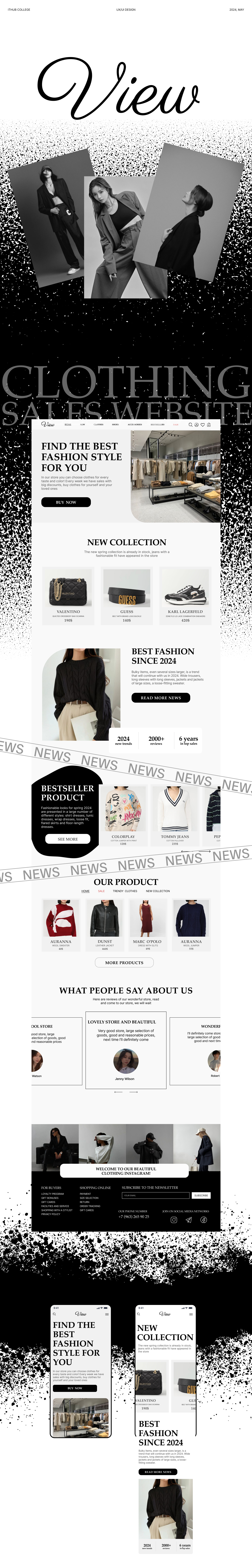 View|E-commerce — Изображение №1 — Интерфейсы на Dprofile