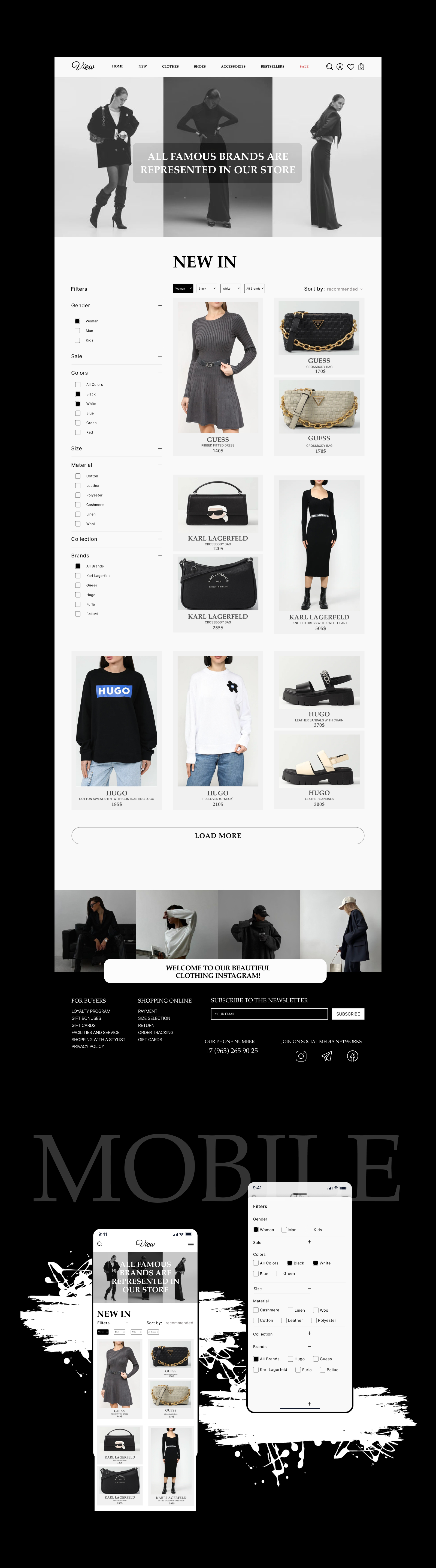 View|E-commerce — Изображение №3 — Интерфейсы на Dprofile