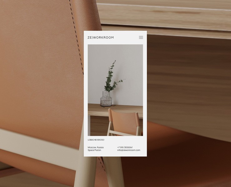 ZE|Workroom — Интерфейсы на Dprofile